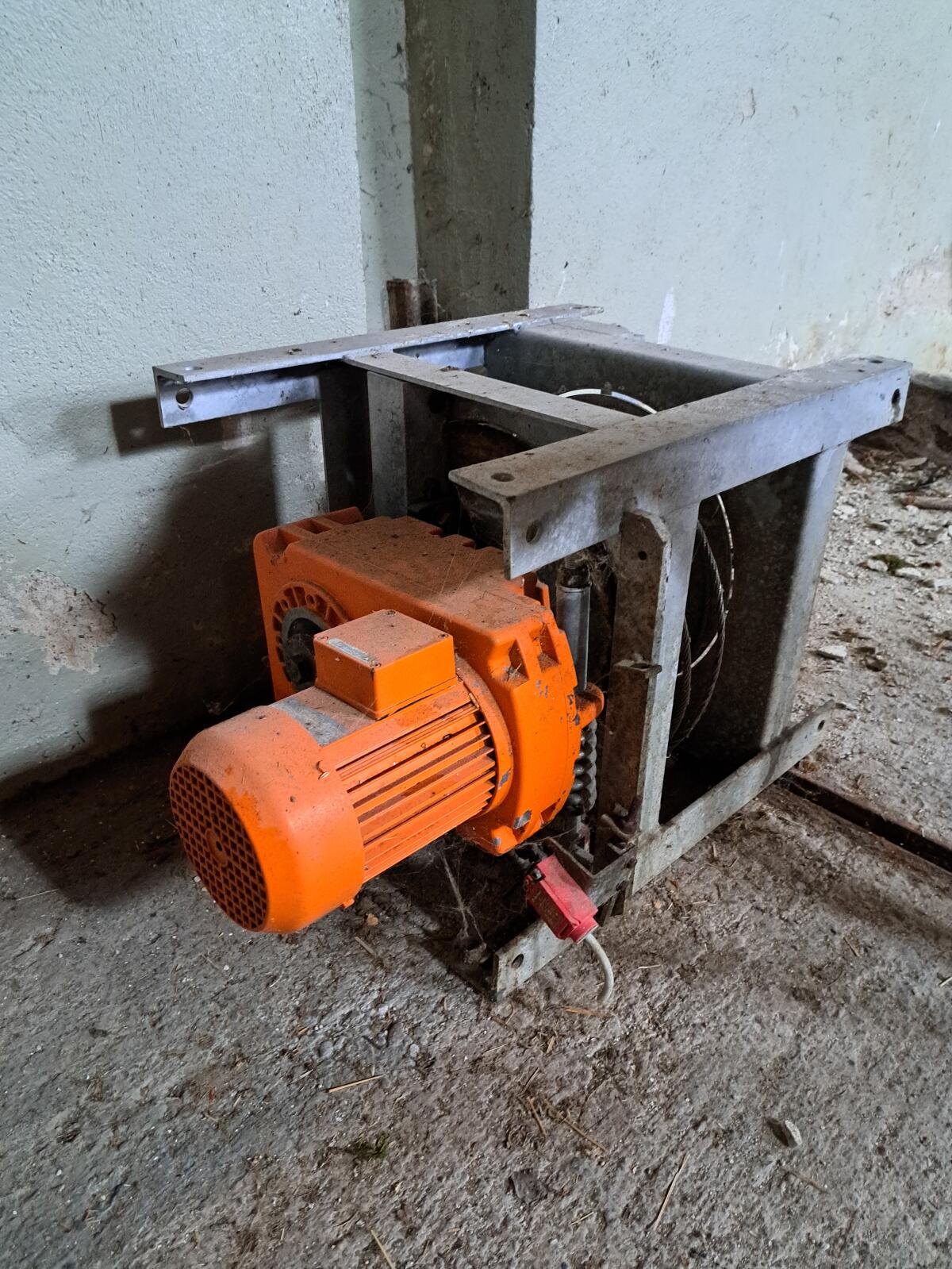 Schrapper-Winde Bayernstall 1