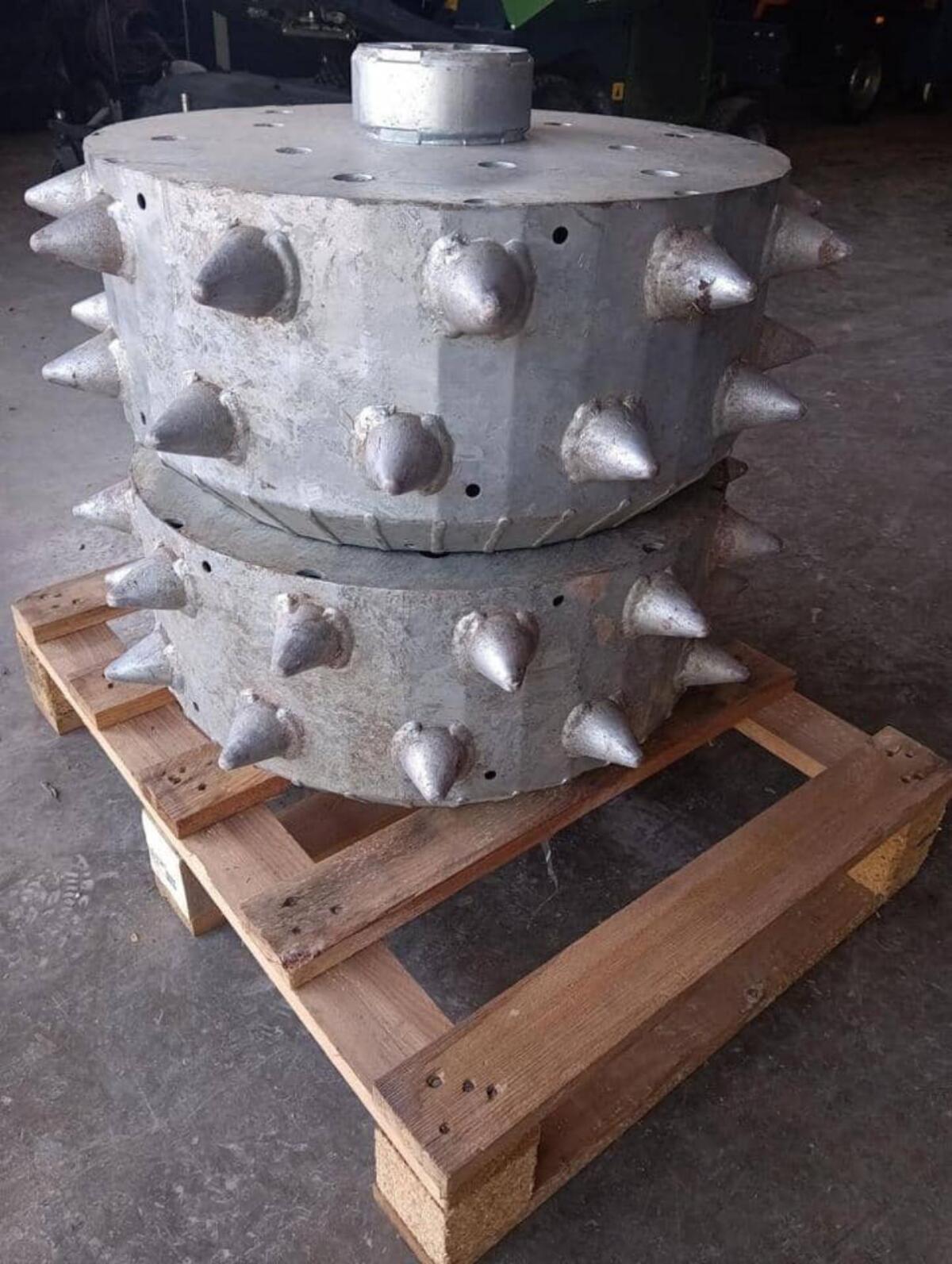 Köppl Stachelwalzen Stachelwalzenräder 2-reihig 6.00 x 12 1