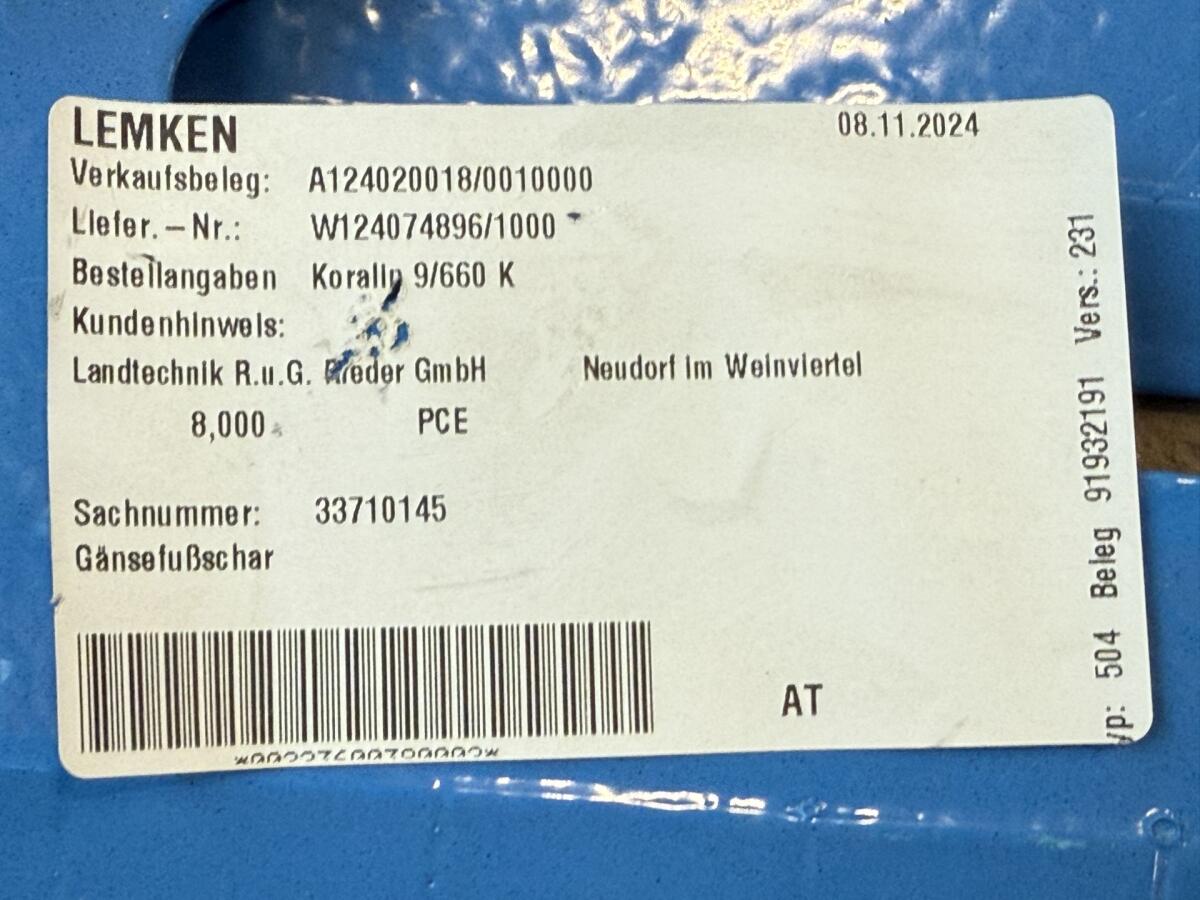 Lemken Koralin Schare 3