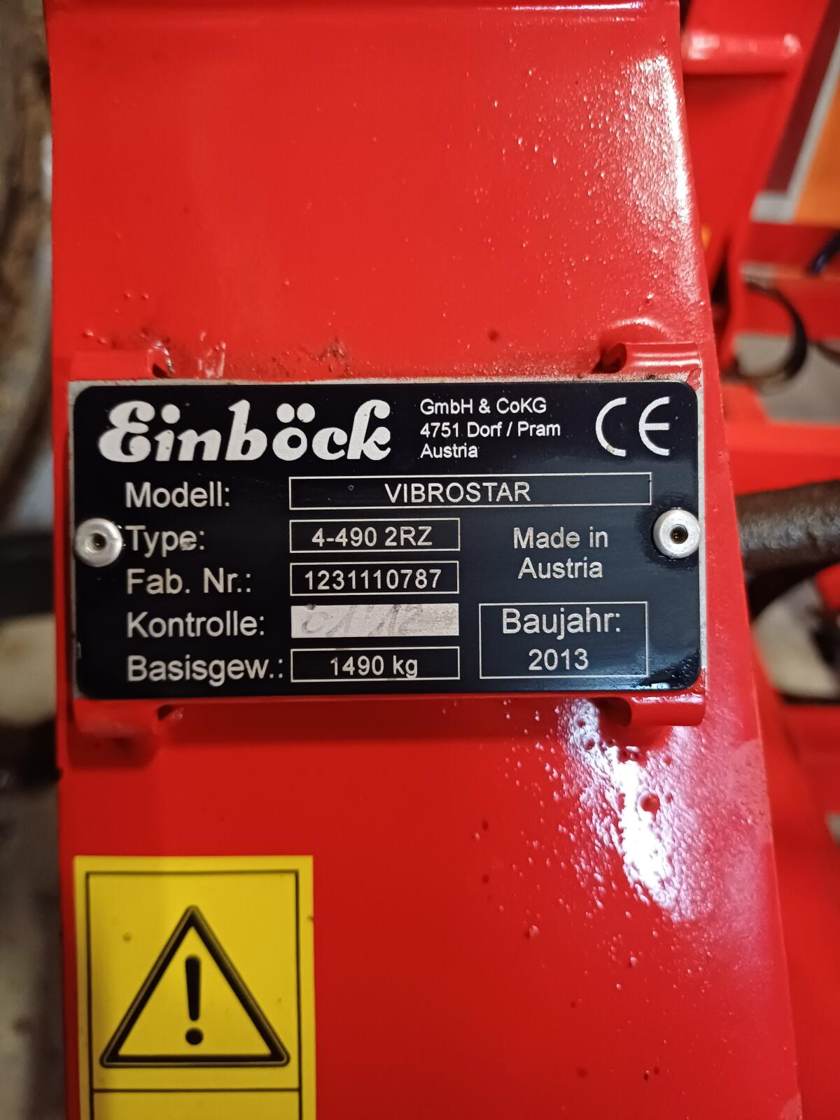 Einböck Kultivator Vibrostar 1