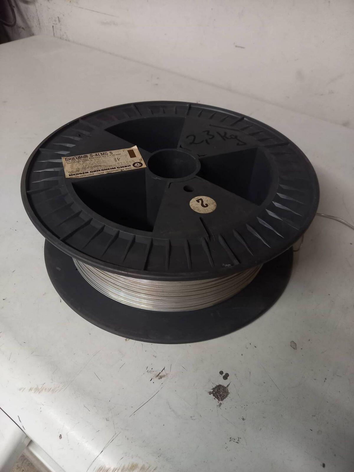 Alu-Draht Rest 2,3 kg, Drahtstärke 1,5 mm 1