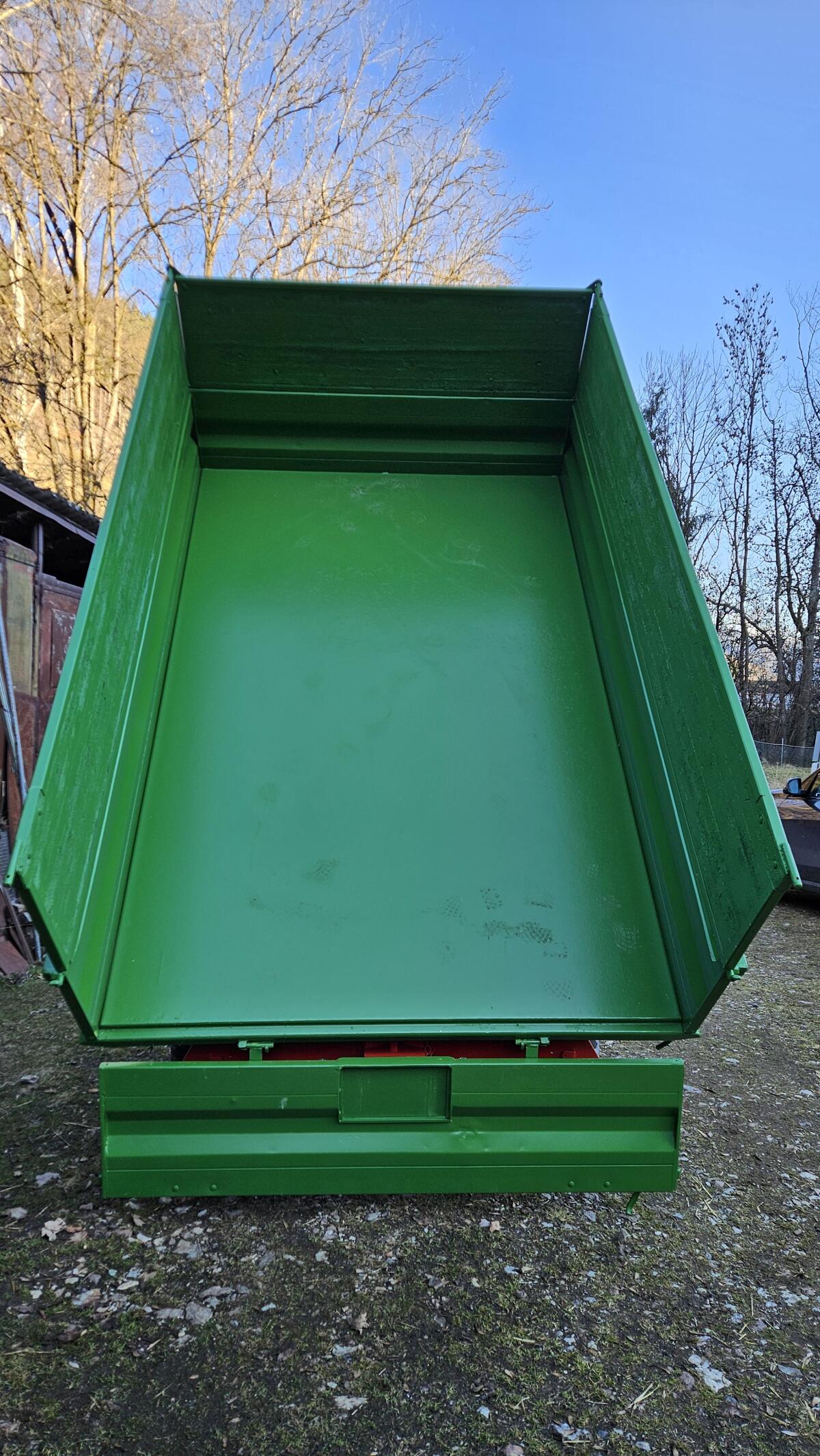 BRANTNER Anhänger 3-Seiten Kipper neu aufgebaut 5,2 t 3