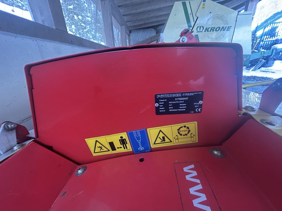 Pöttinger Nova Alpin 226B 2