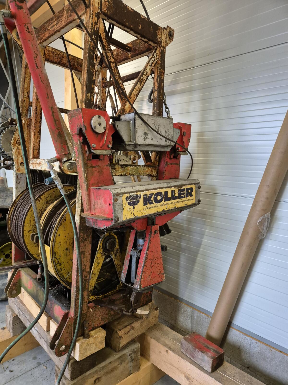 Koller K300 mit Laufwagen 2