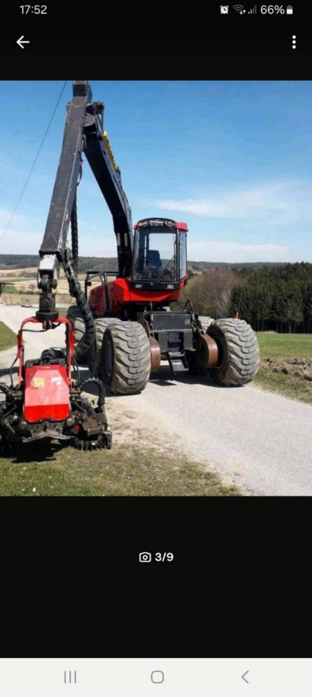 Harvester Komatsu 941.1 3