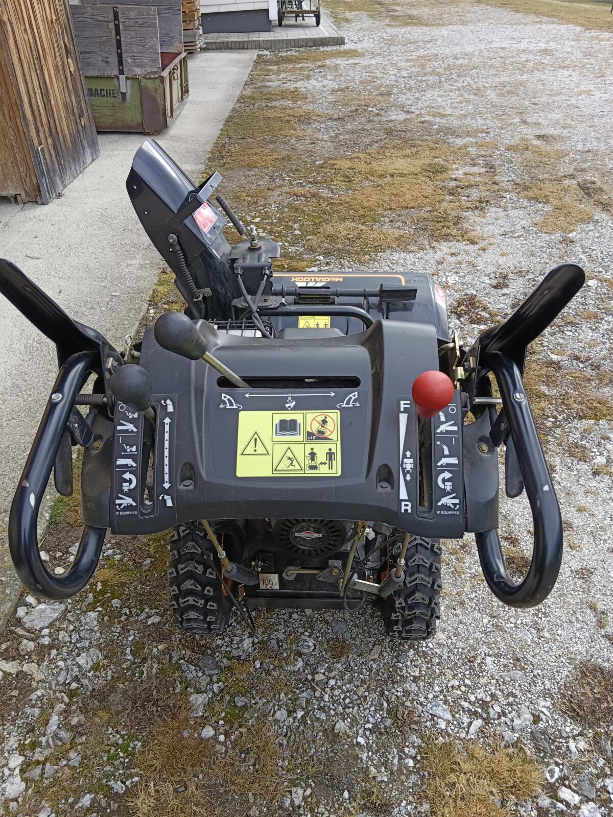 Schneefräse MC Culloch 2