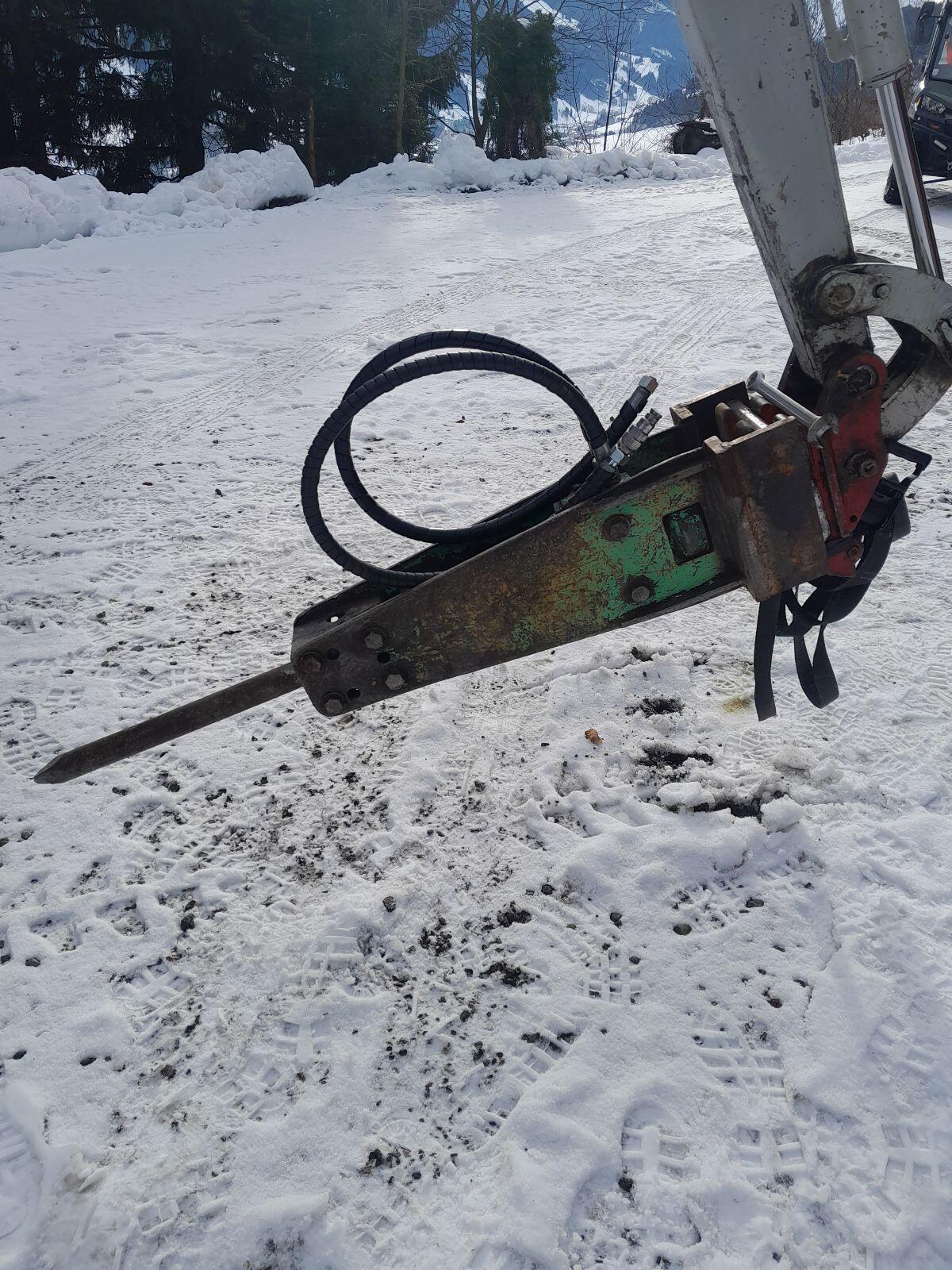 Abbruchhammer Minibagger 1