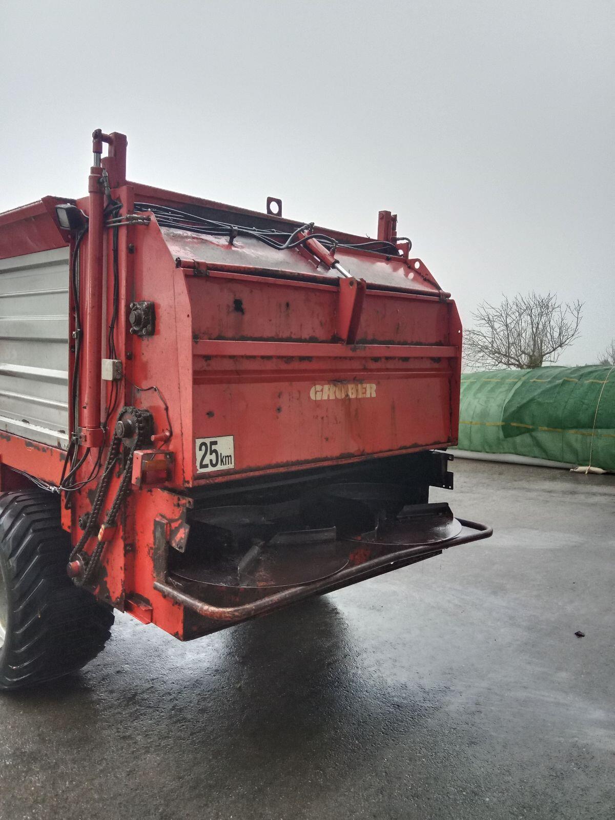 Gruber KST 85 Miststreuer Kompoststreuer 3