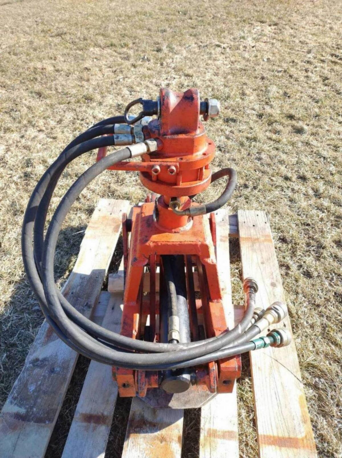 Holzzange mit Rotator 2