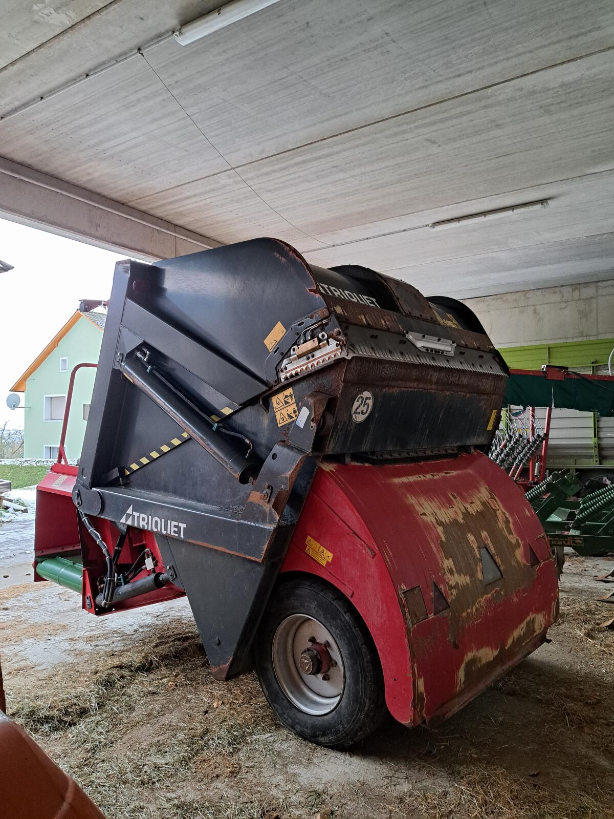 Futtermischwagen Trioliet Triomix 1-800, Selbstbefüller 3