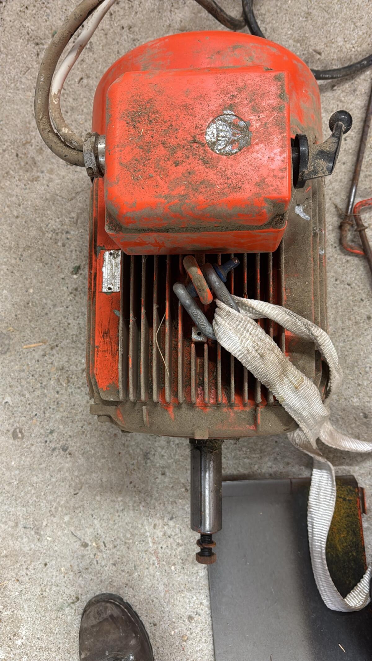 Auer Motor Hackschnitzelgebläse 2