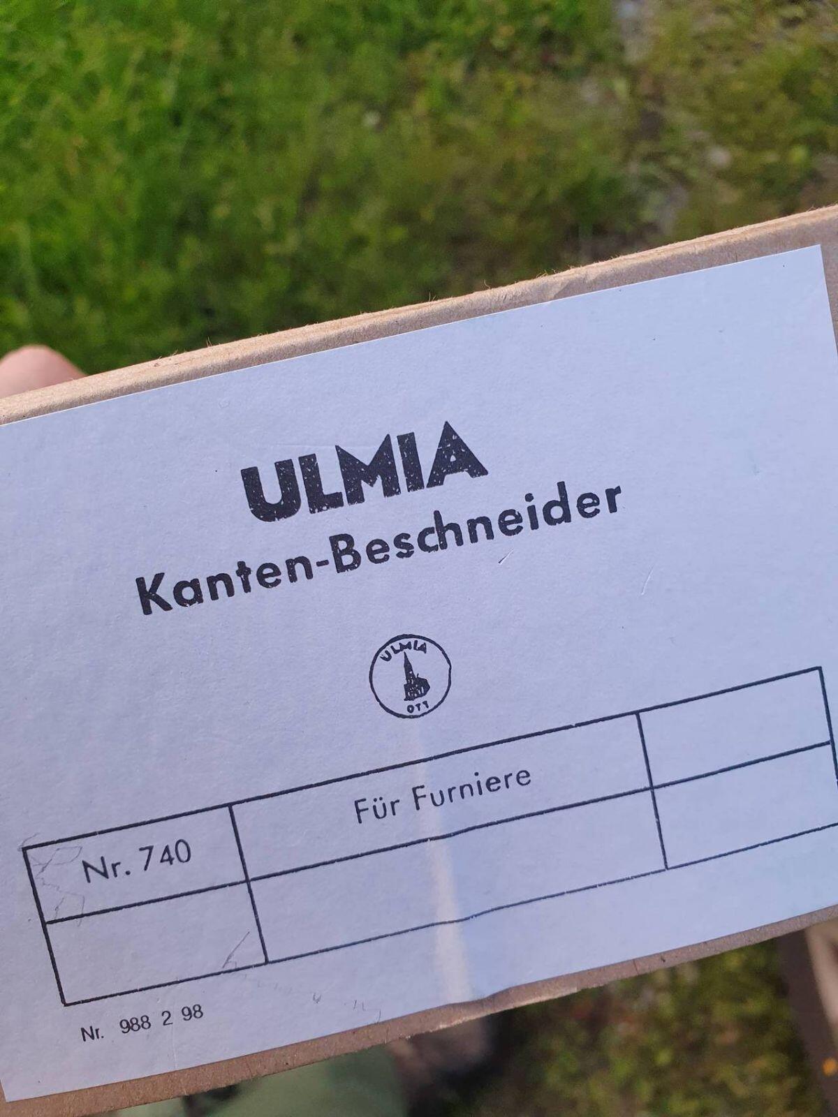 Ulmia Furnierschneider neu 2