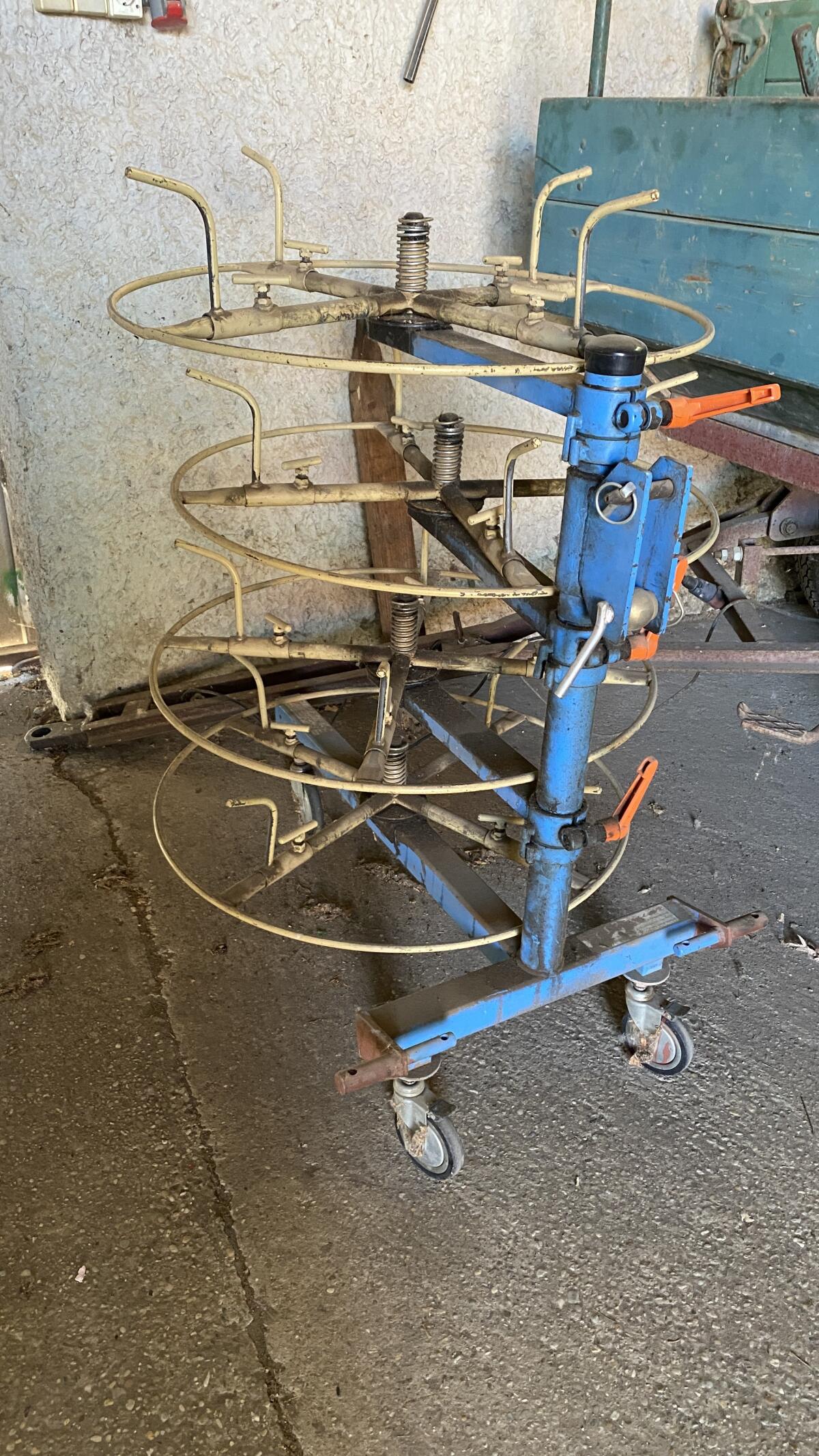 Drahtabwickelgerät, 4 Drähte 2