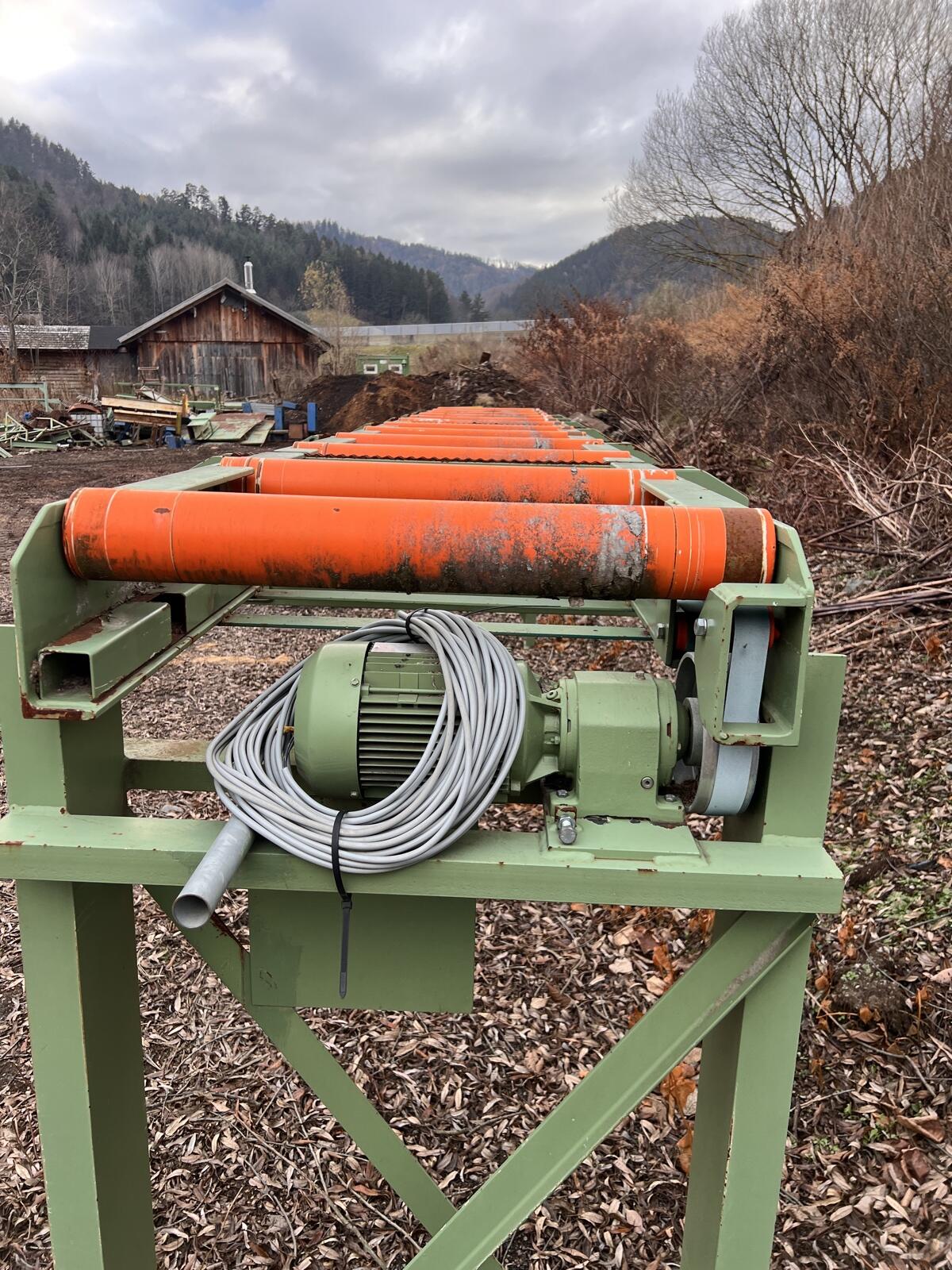 Sägewerk Förderanlagen Rollgänge Förderbänder 1