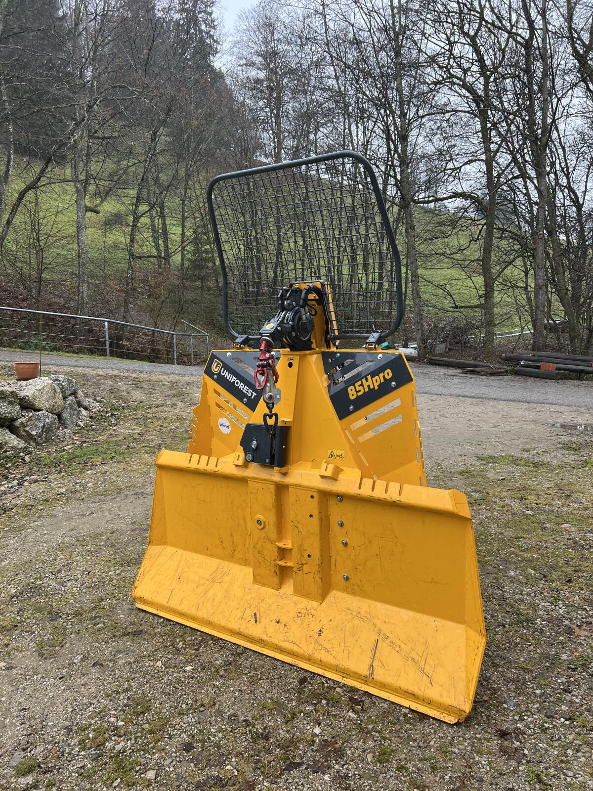 Seilwinde Uniforest 85HPro-Stop, Funk, Kippsensor 1