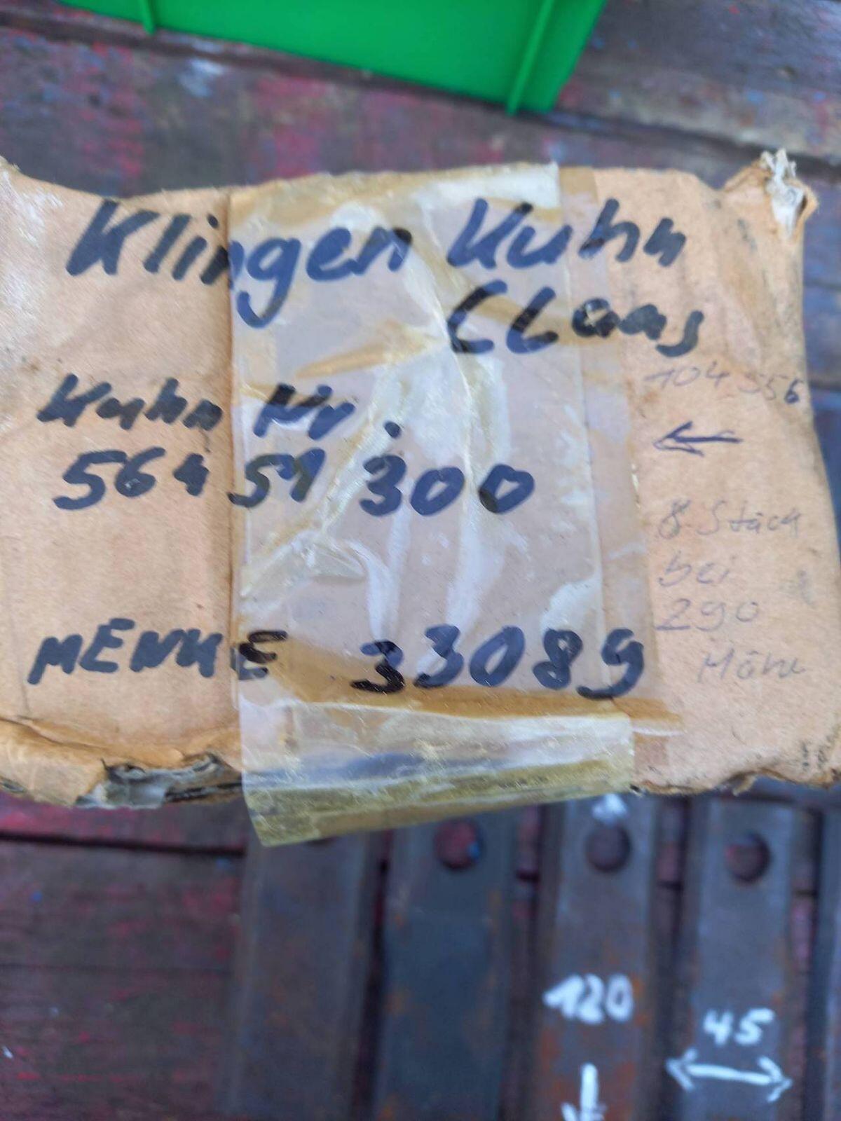 Mähwerk-Klingen Claas / Kuhn 3