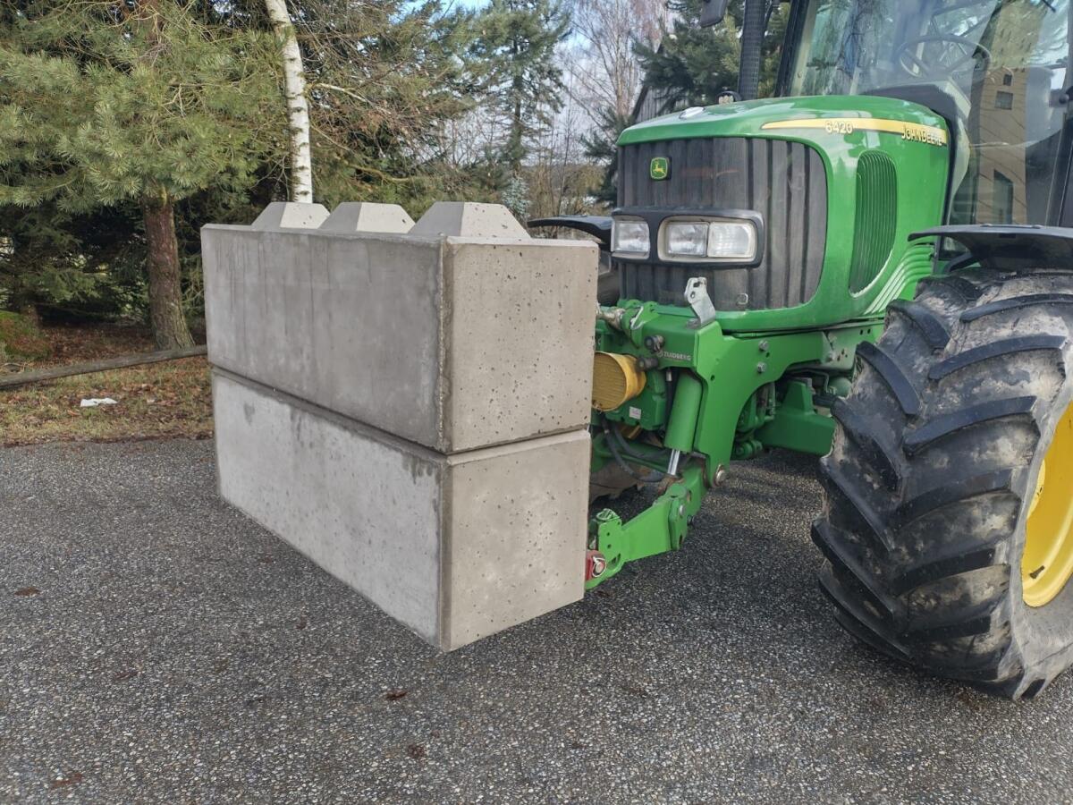 Verkaufe Beton-Blockgewicht adaptierbar 500 auf 1.000 kg 2