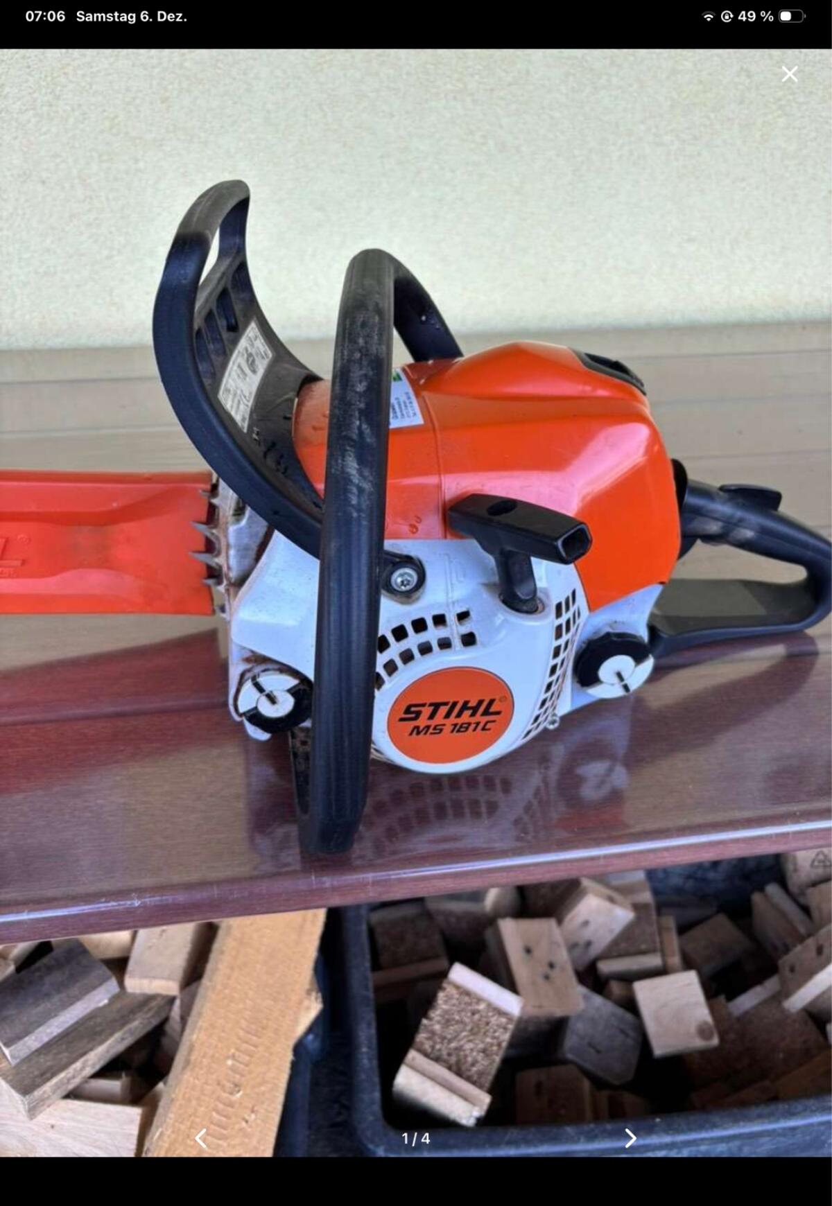 Motorsäge Stihl MS181C Leichtstart 35 cm 1