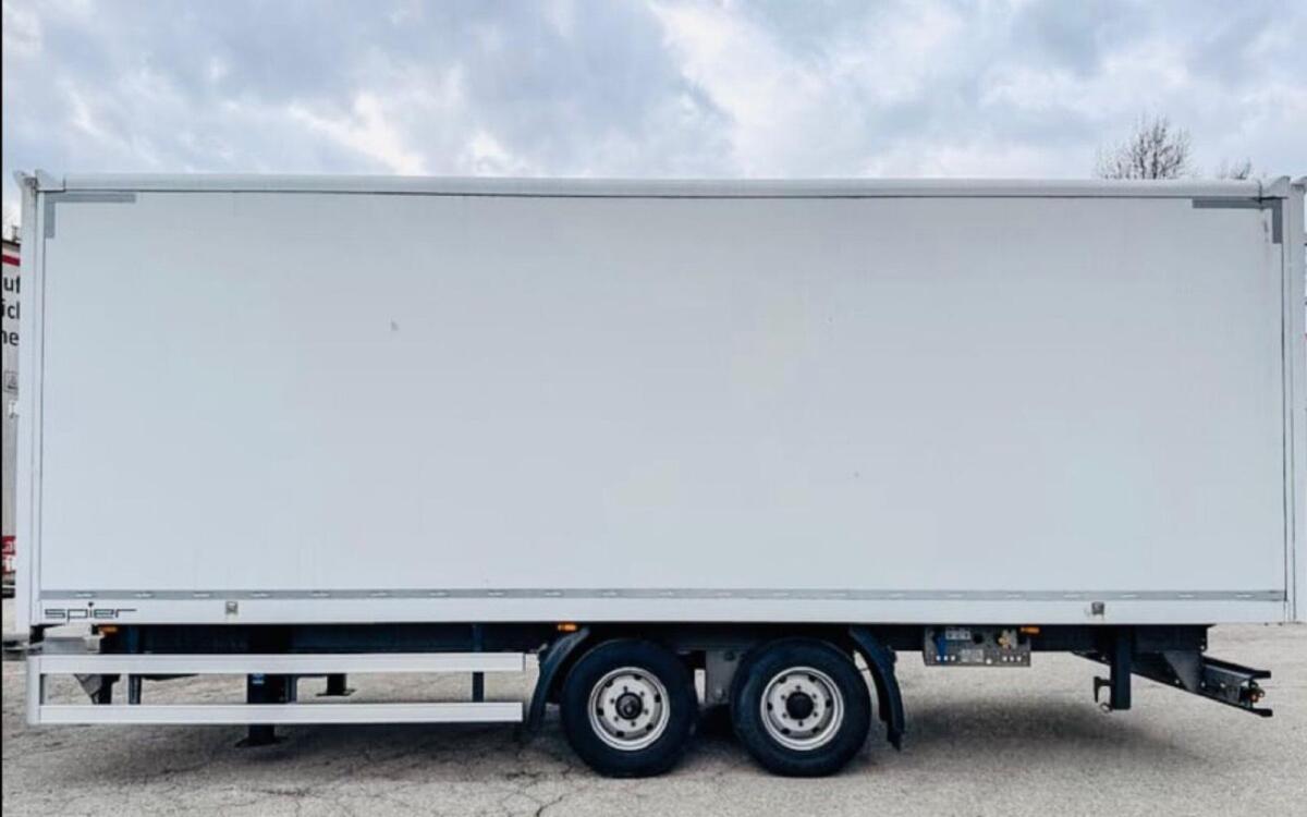 LKW Tandem Kofferanhänger Durchlader Spier ZGL255 2