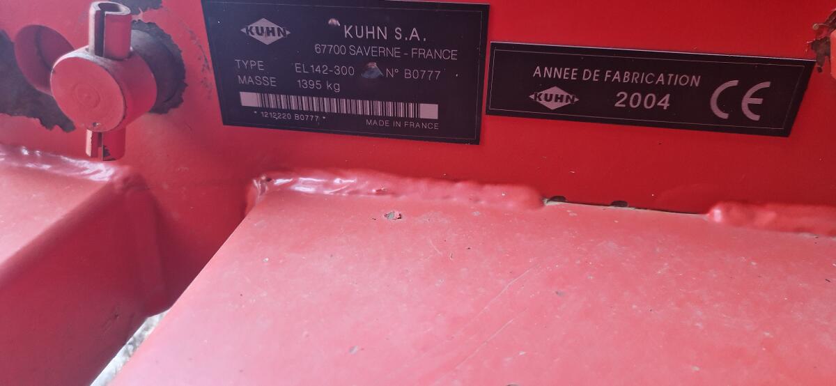 Kuhn EL 142 Bodenfräse 1
