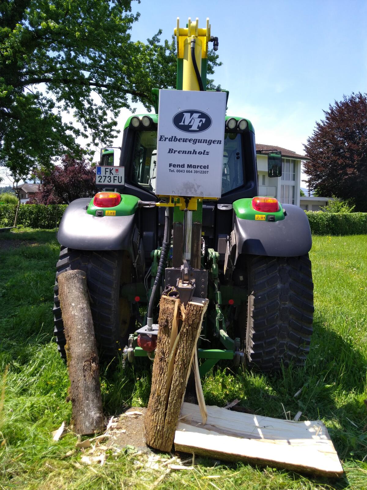 Holzspalter 30 t mit Eilgang 3