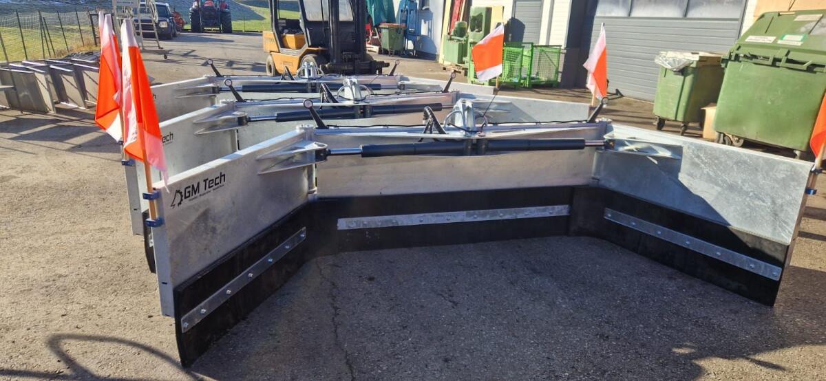 Hydraulischer Flächenschieber verzinkt 3