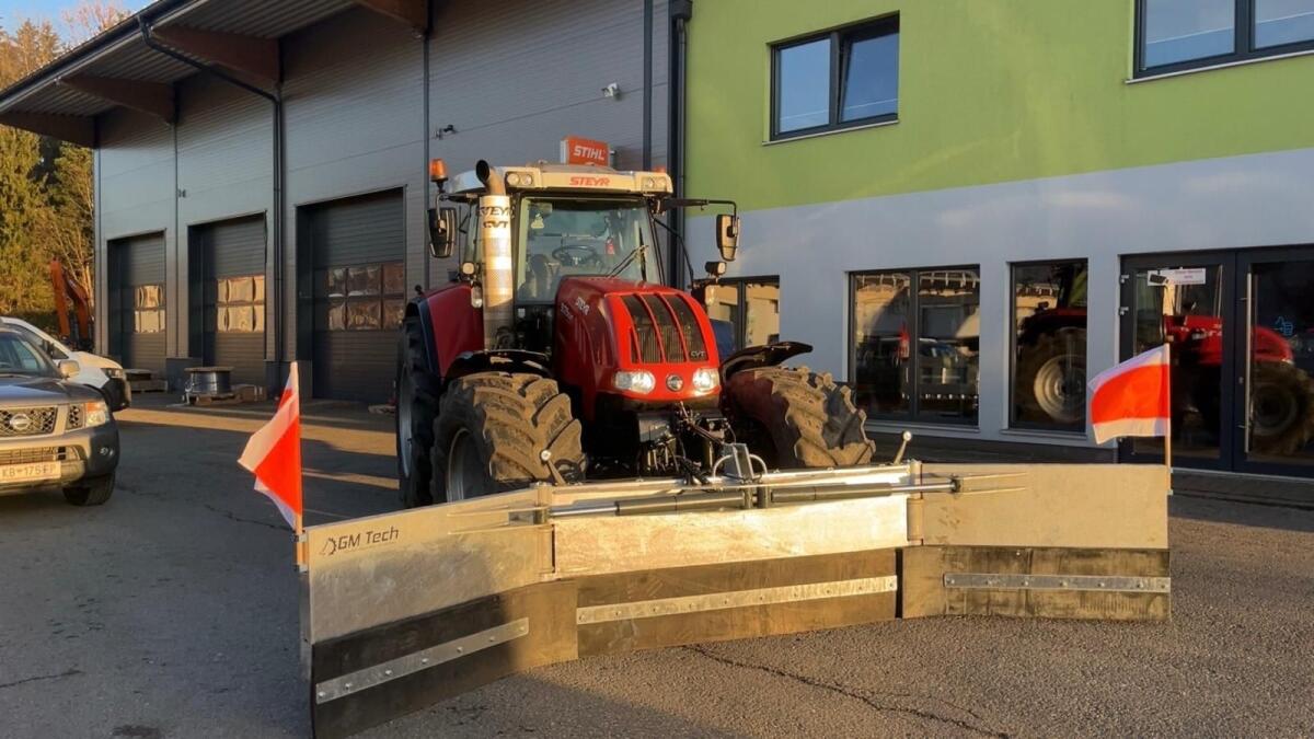 Hydraulischer Flächenschieber verzinkt 1