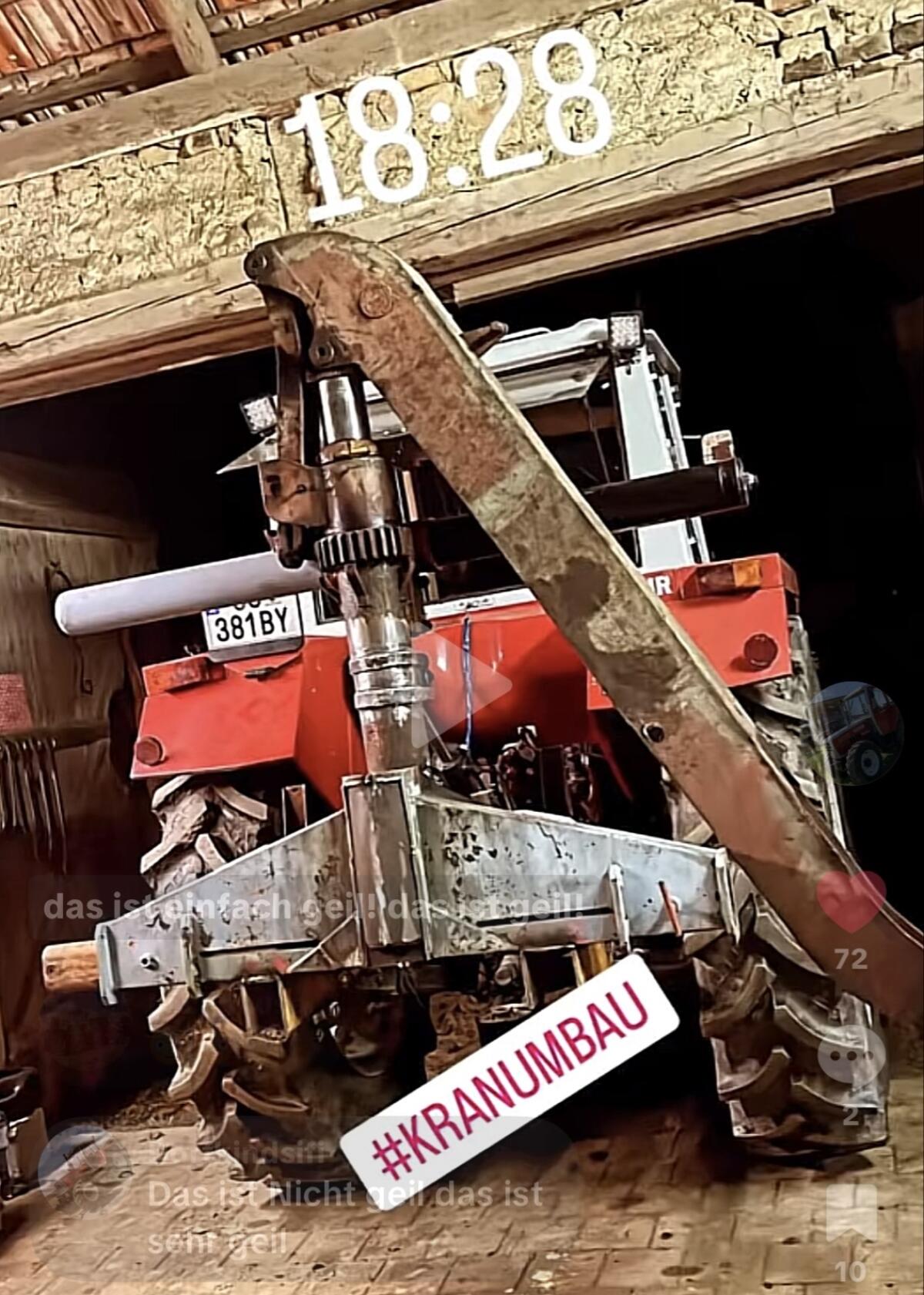 Umbauprojekt Holzkran 1