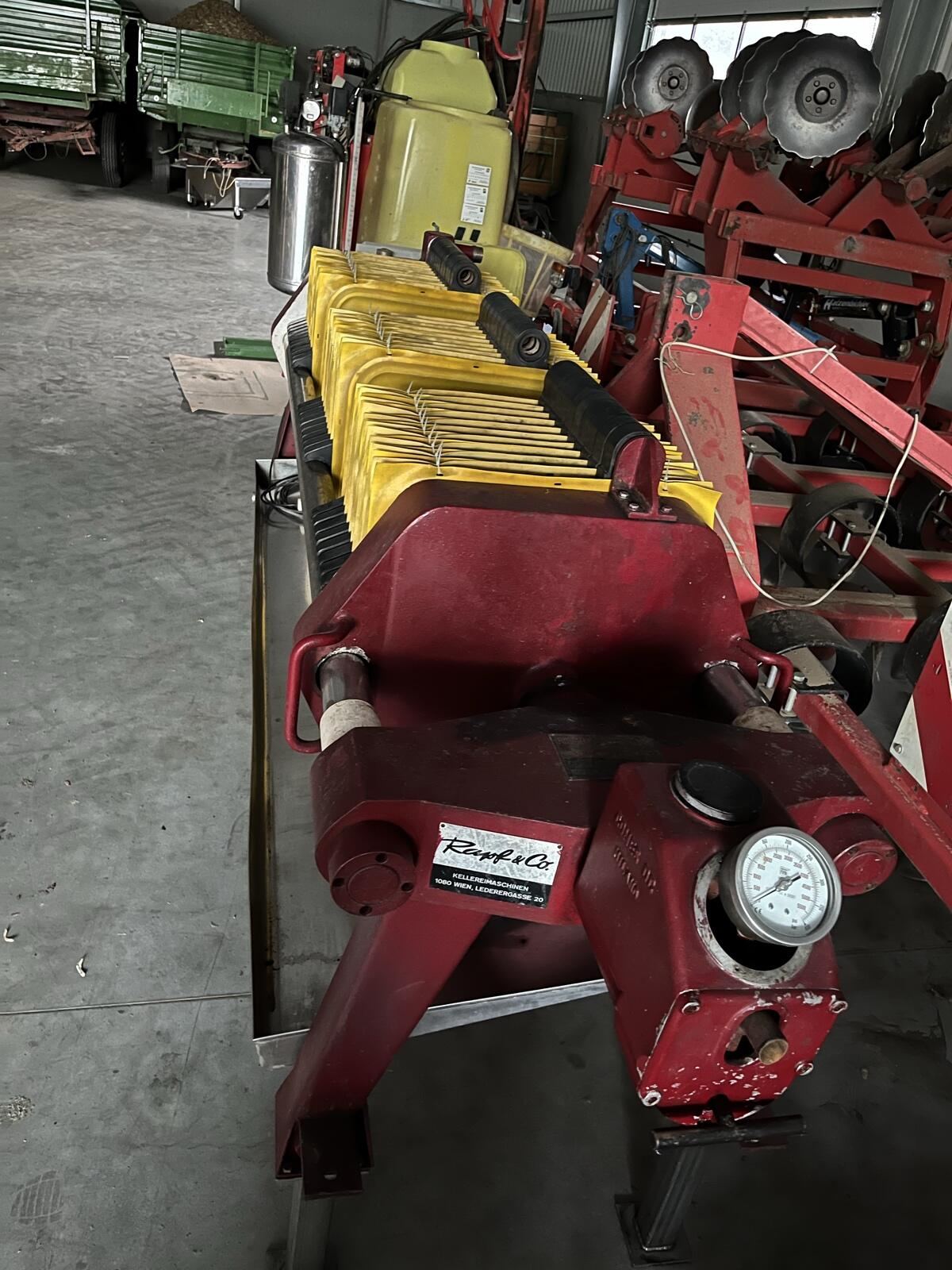 Trubfilter Kammerfilter Seitz 3