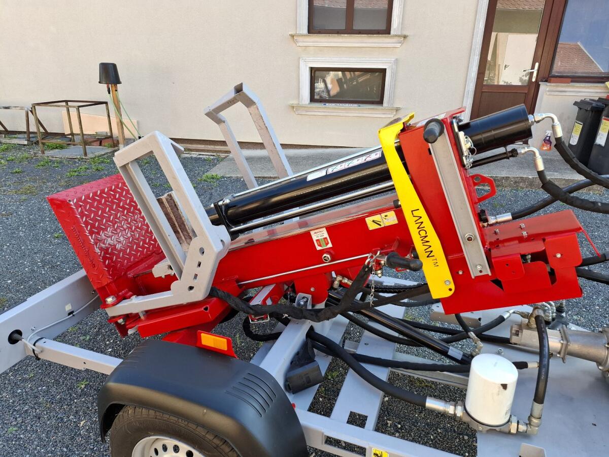 Holzspalter Lancman 17 t PKW Anhänger fast neuwertig 2