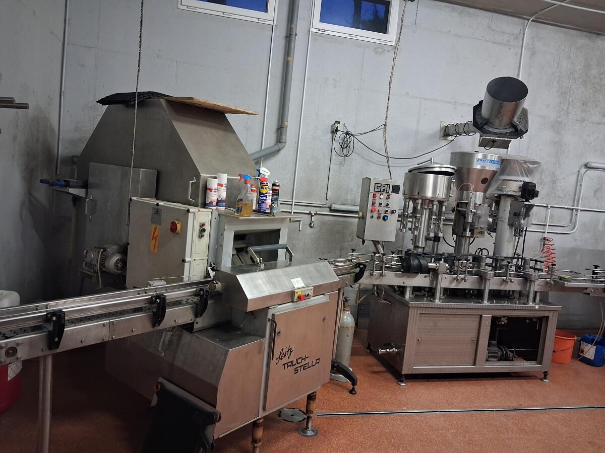 Gai Abfüllanlage 8-stellig und Tauchbadsterilisator 1