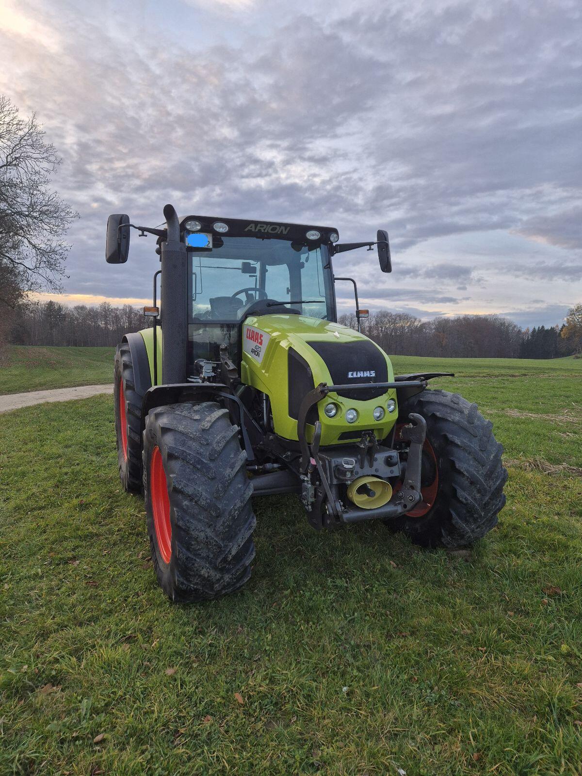 Claas Arion 420 CIS mit Frontlader 1