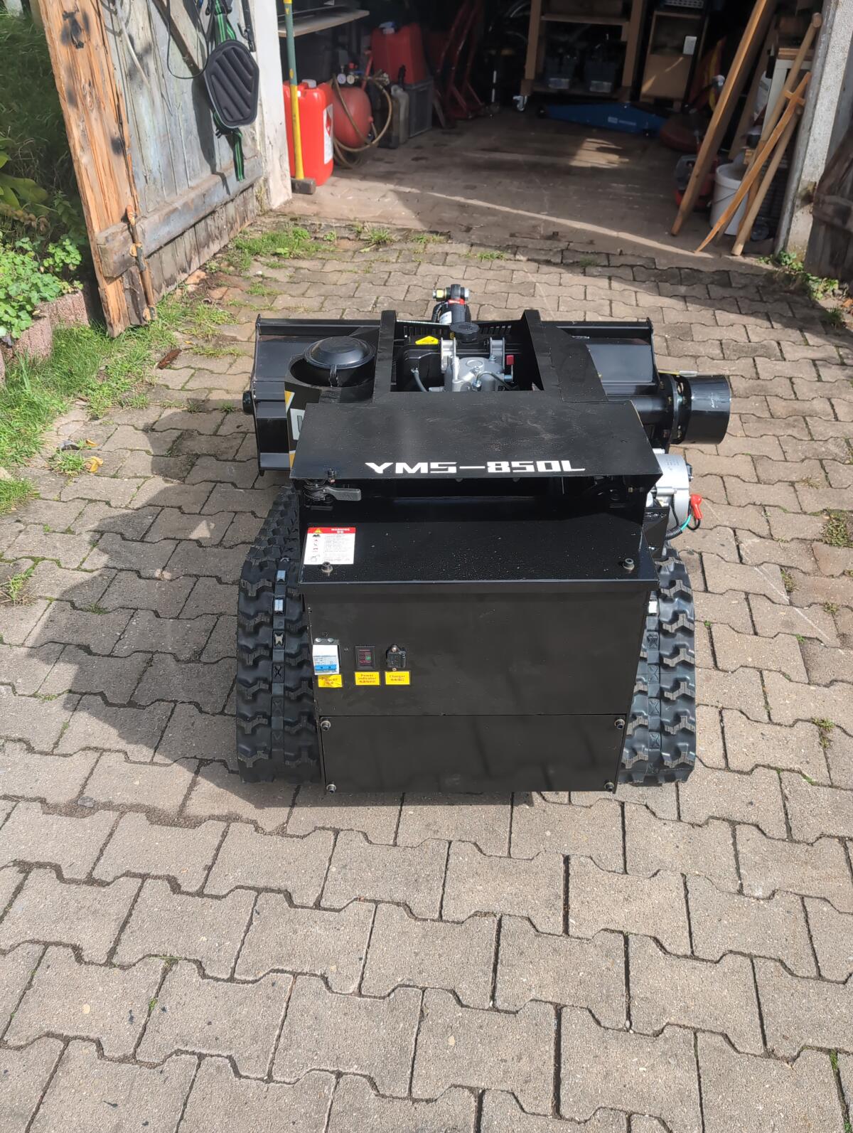 RC Raupenmulcher / Mulchraupe 3