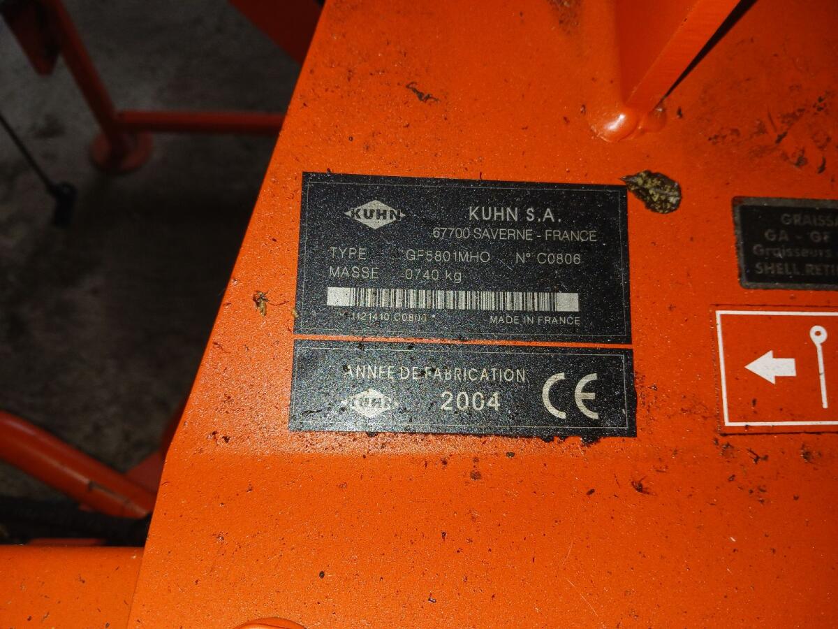 Kuhn GF 5801 Kreiselheuer 3