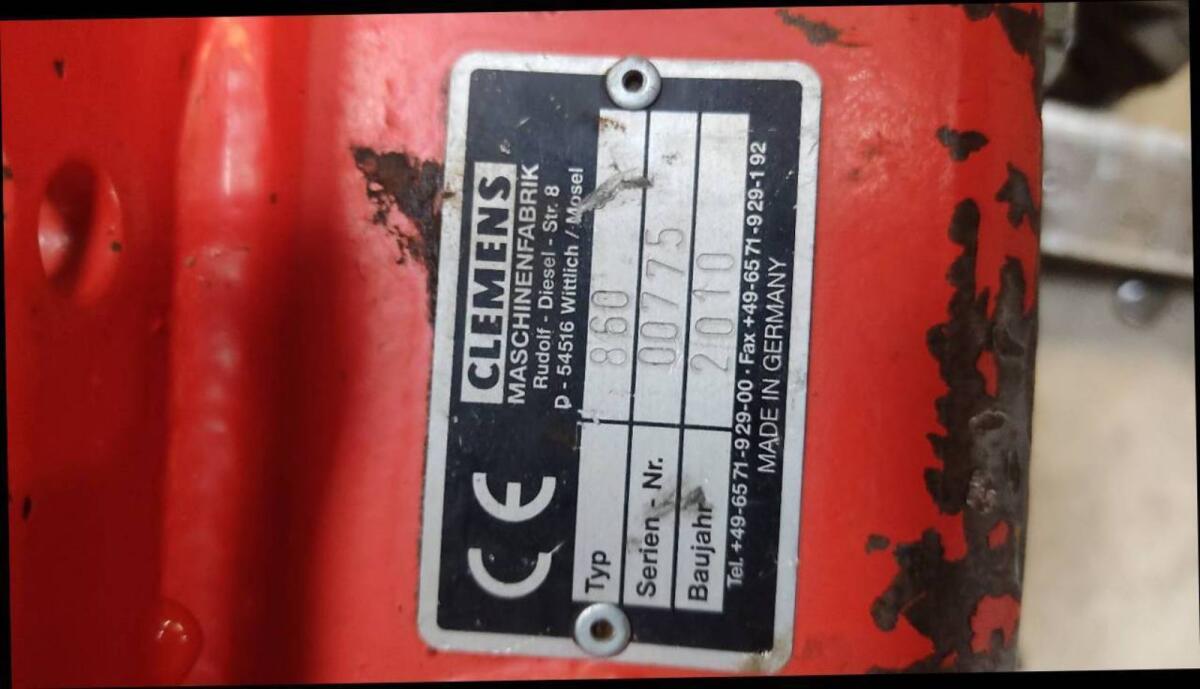 Stockräumgerät Clemens Radius SL 2