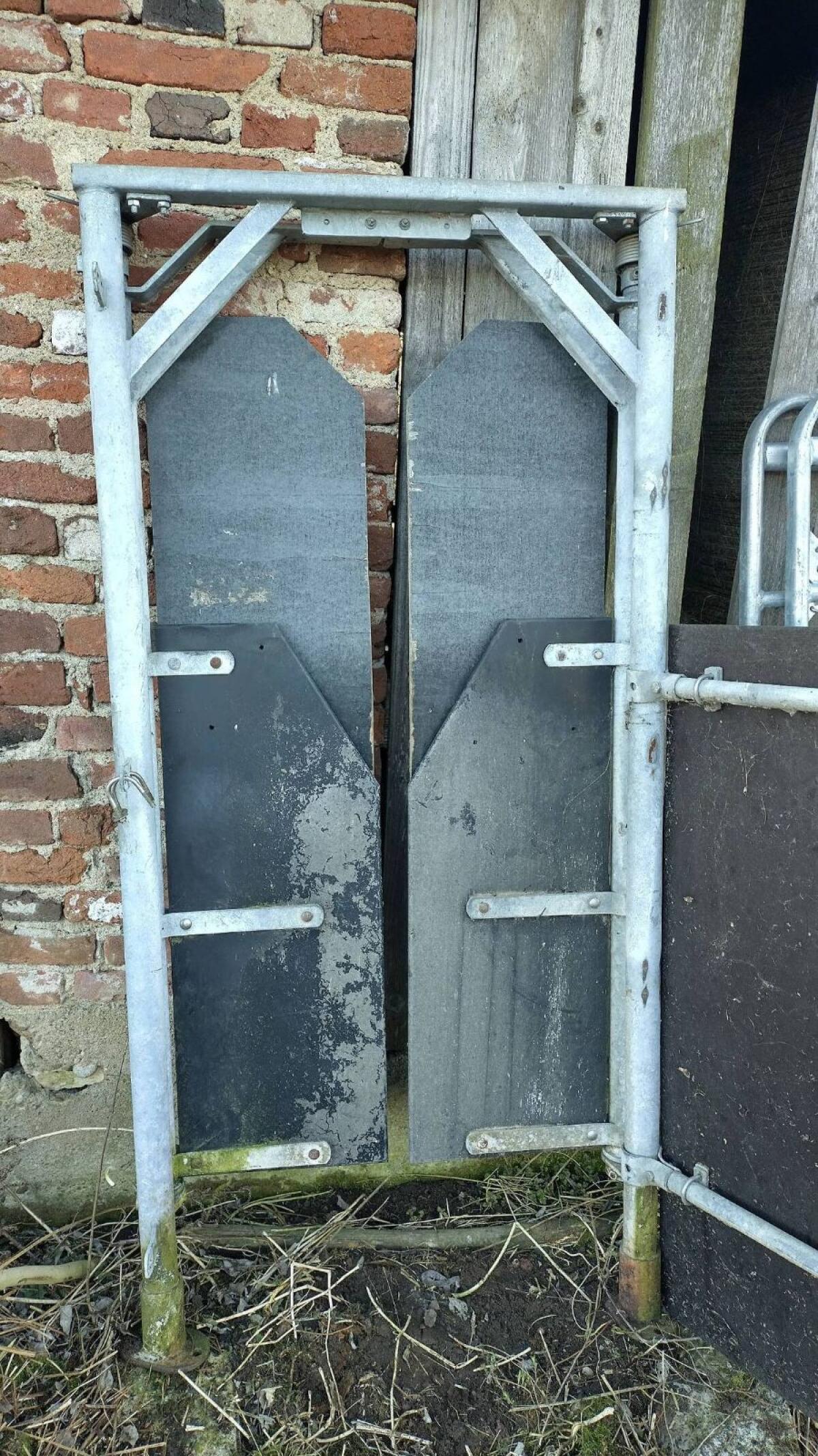 Seitenausgang GEA/WESTFALIA Kraftfutterstation 2