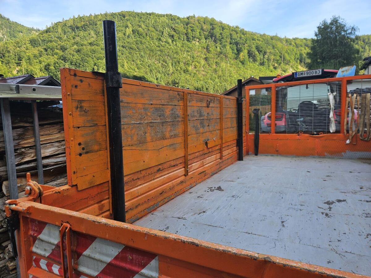 Anhänger Zwei-Achs-Kipper Tieflader 3