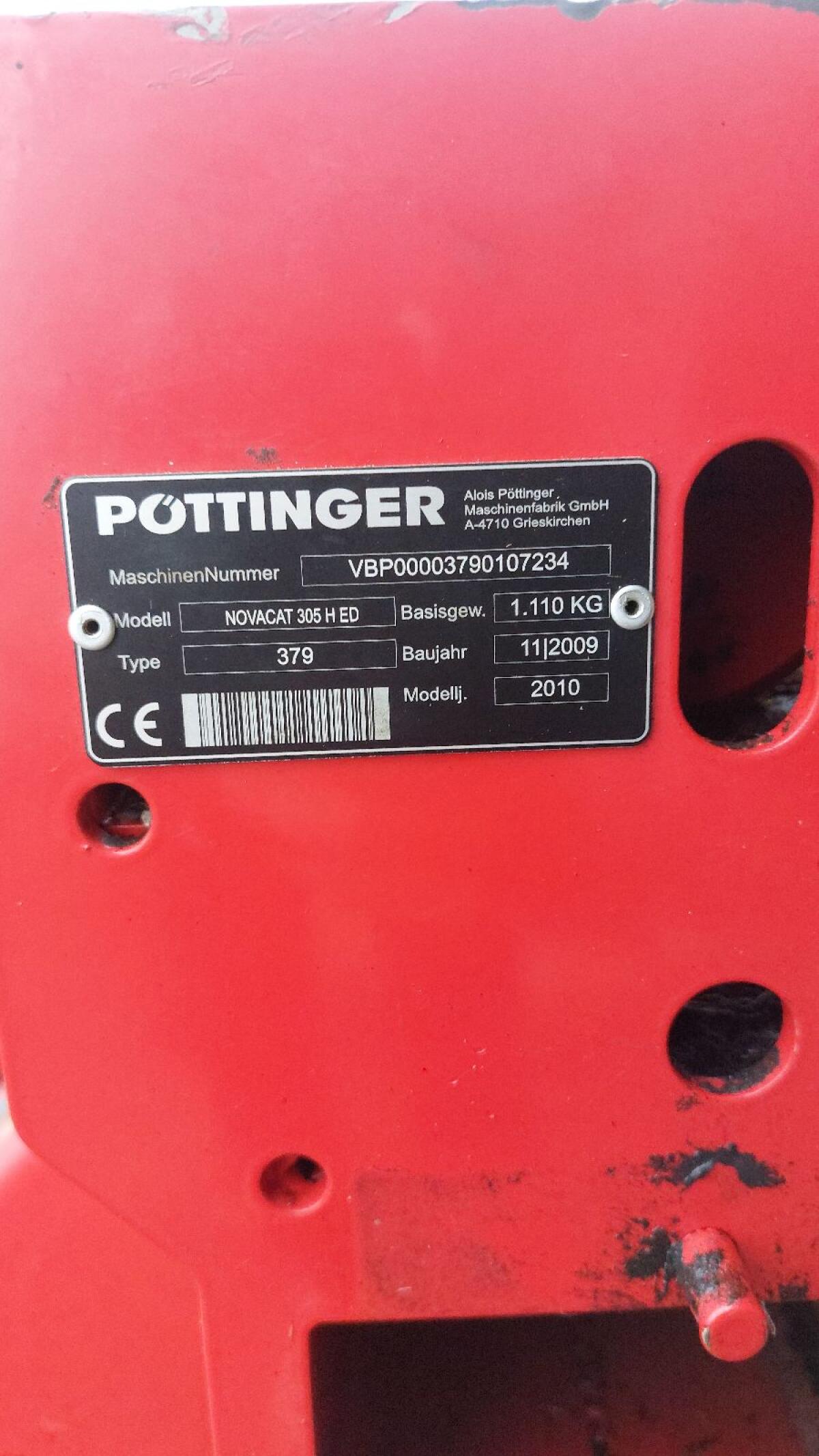 Pöttinger Scheibenmähwerk Novacat 305 2