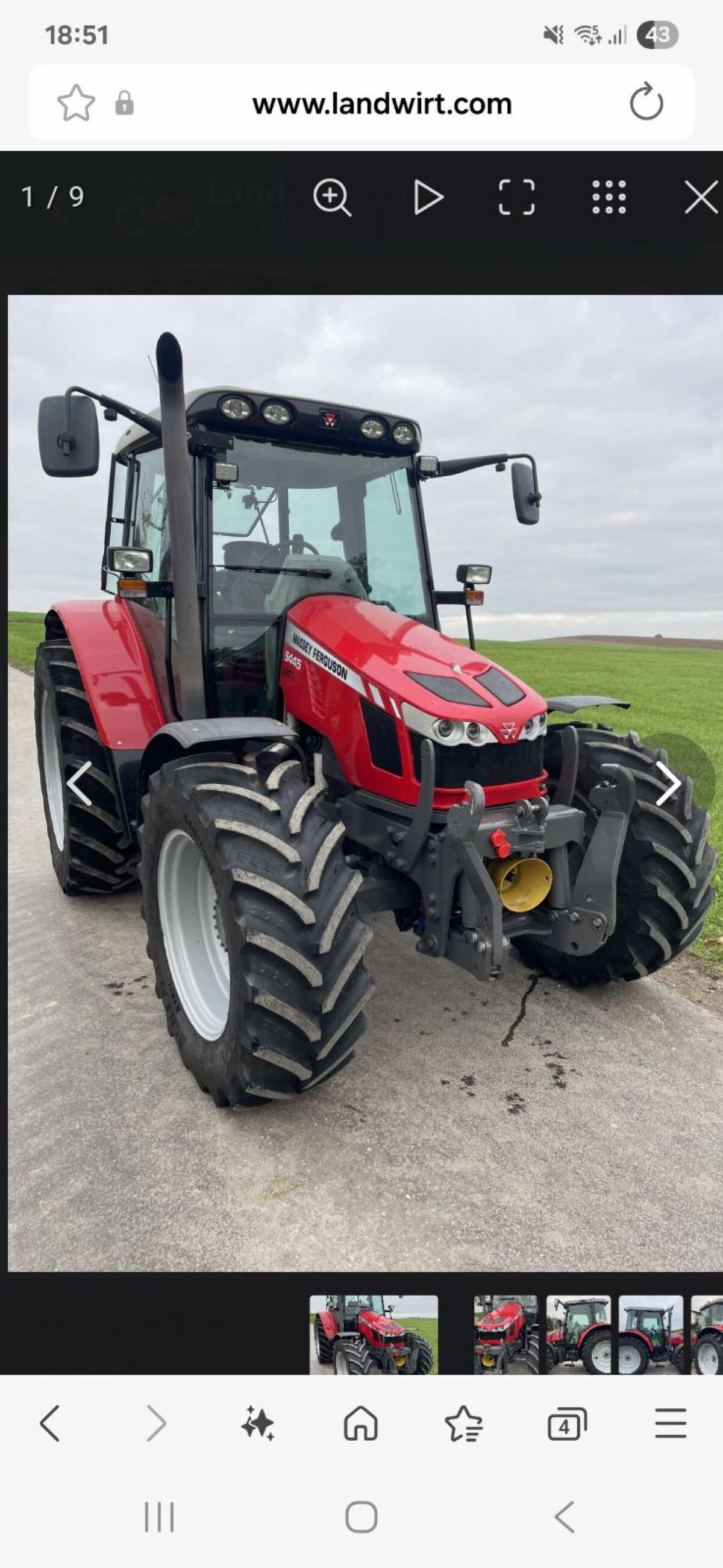 Suche Massey Ferguson 5440, 5450 1