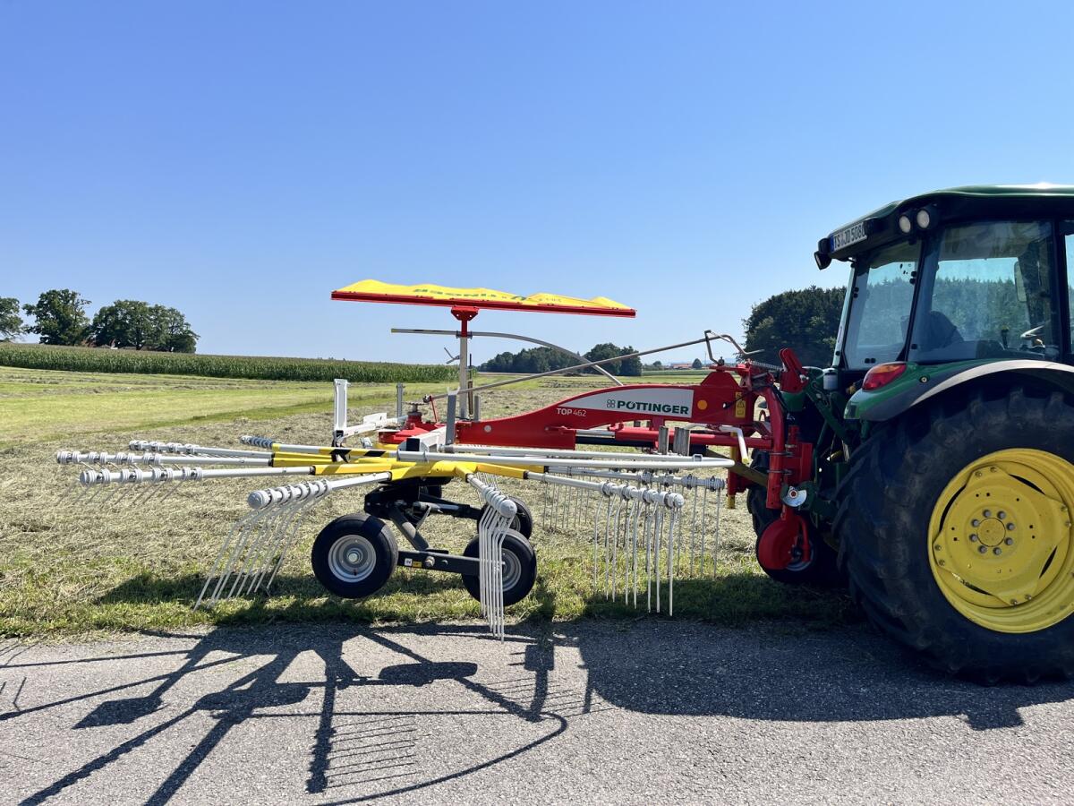 Schwader Einkreisel Pöttinger Top 462 kein Claas Krone 2