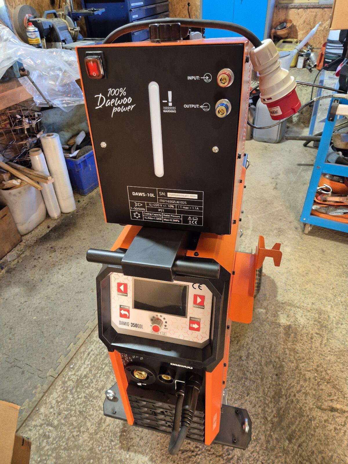 Schutzgasschweißer wassergekühlt DAMIG 350 GDL 2