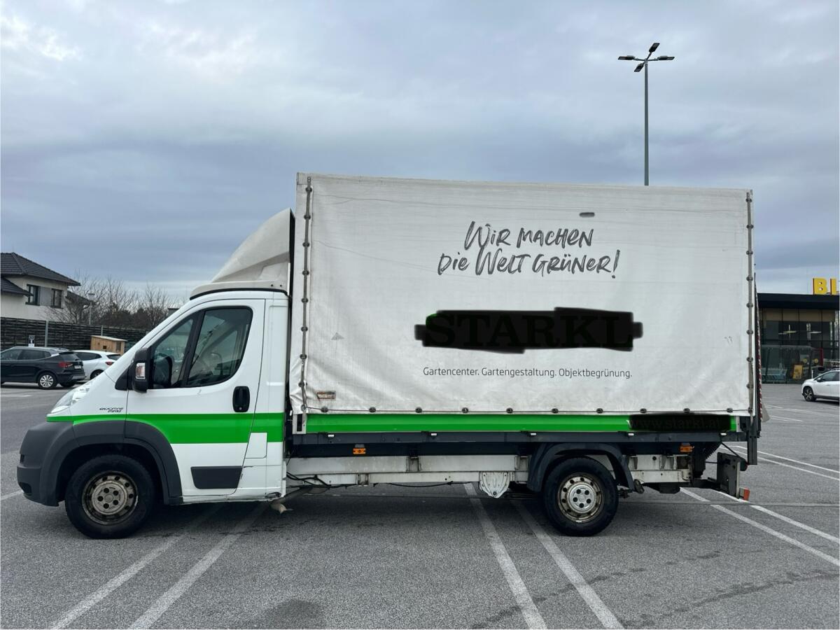 FIAT Ducato Pritsche Plane mit Hebebühne 2