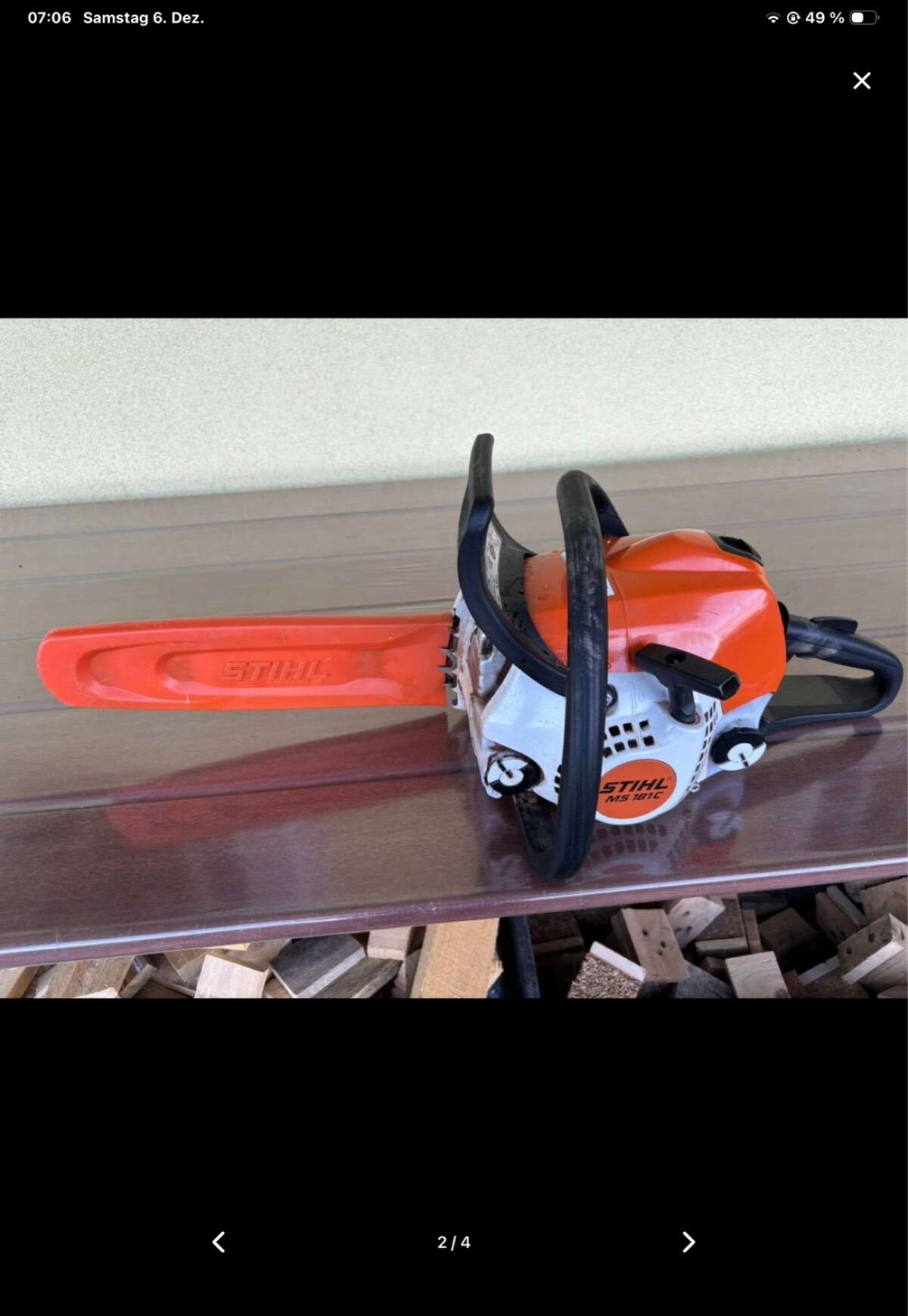 Motorsäge Stihl MS181C Leichtstart 35 cm 2