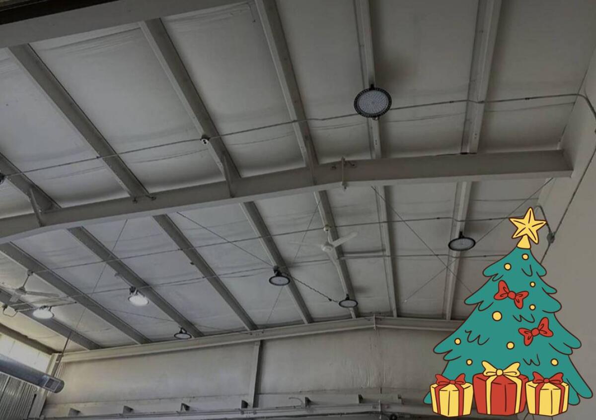 Hallenstrahler LED 800, 500 W für Garage, Halle, Lagerhalle 1