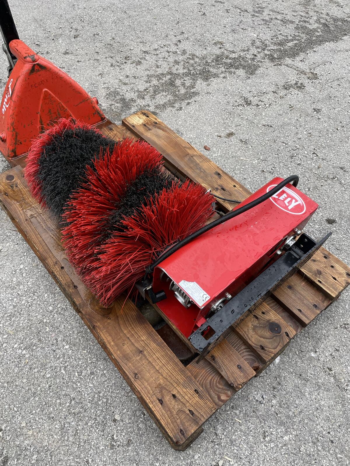 Lely Luna Viehbürste, Kratzbürste 2