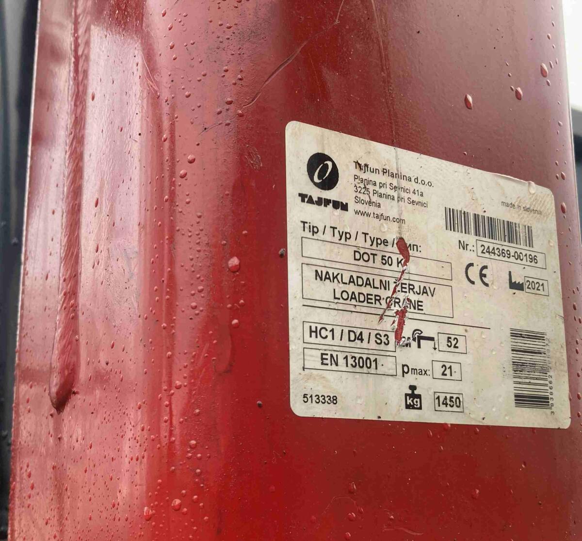 Forest Crane Tajfun DOT 50K 3