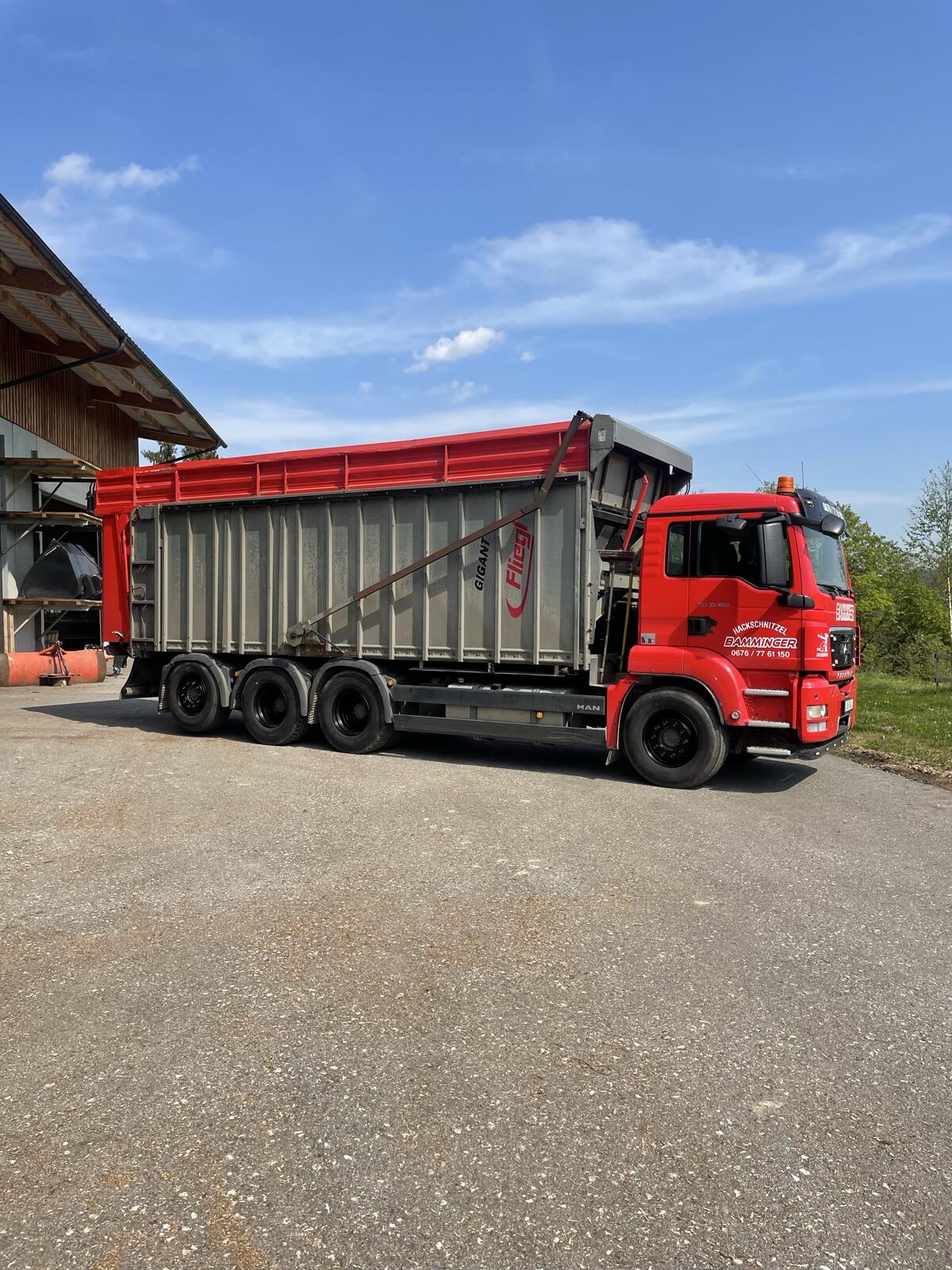 MAN Fliegl Abschiebewagen 1