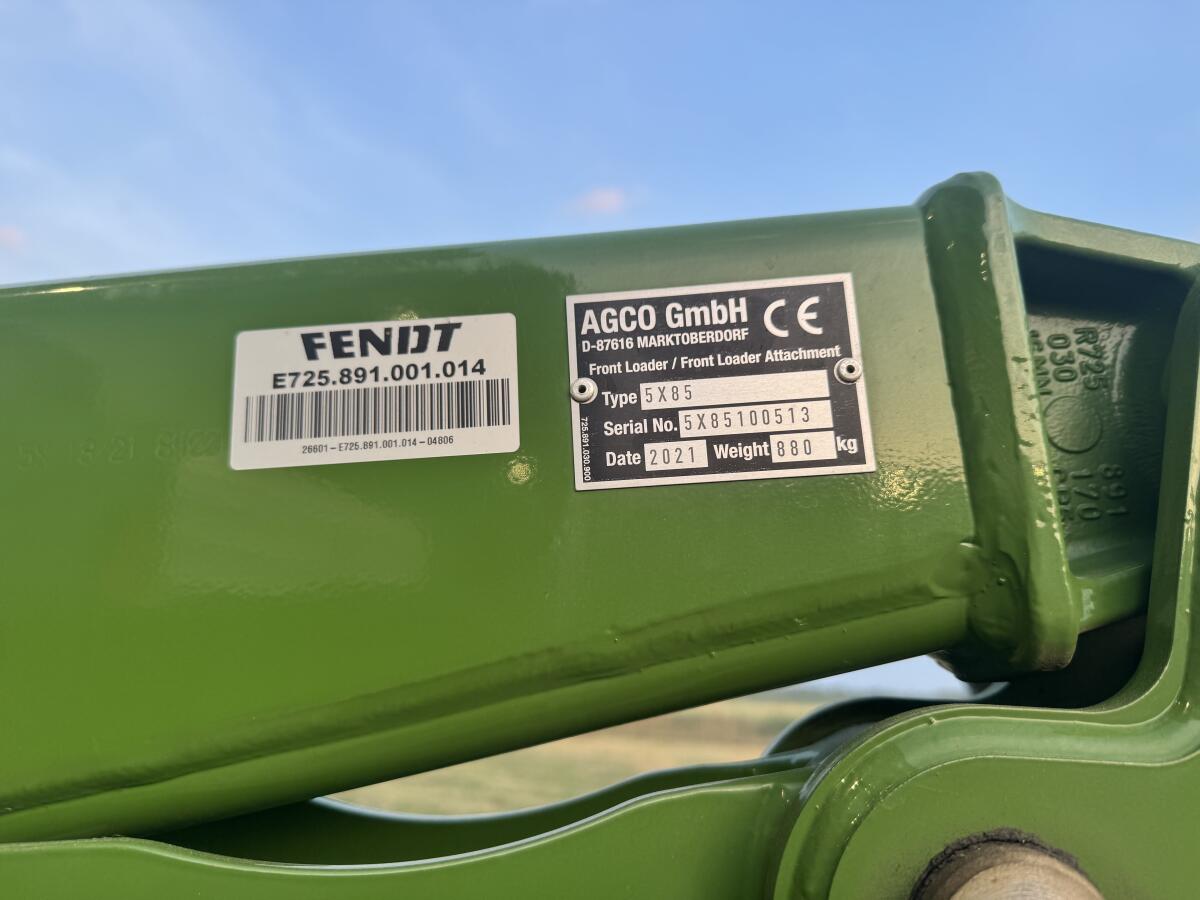 Fendt Cargo 5X85 Frontlader 3