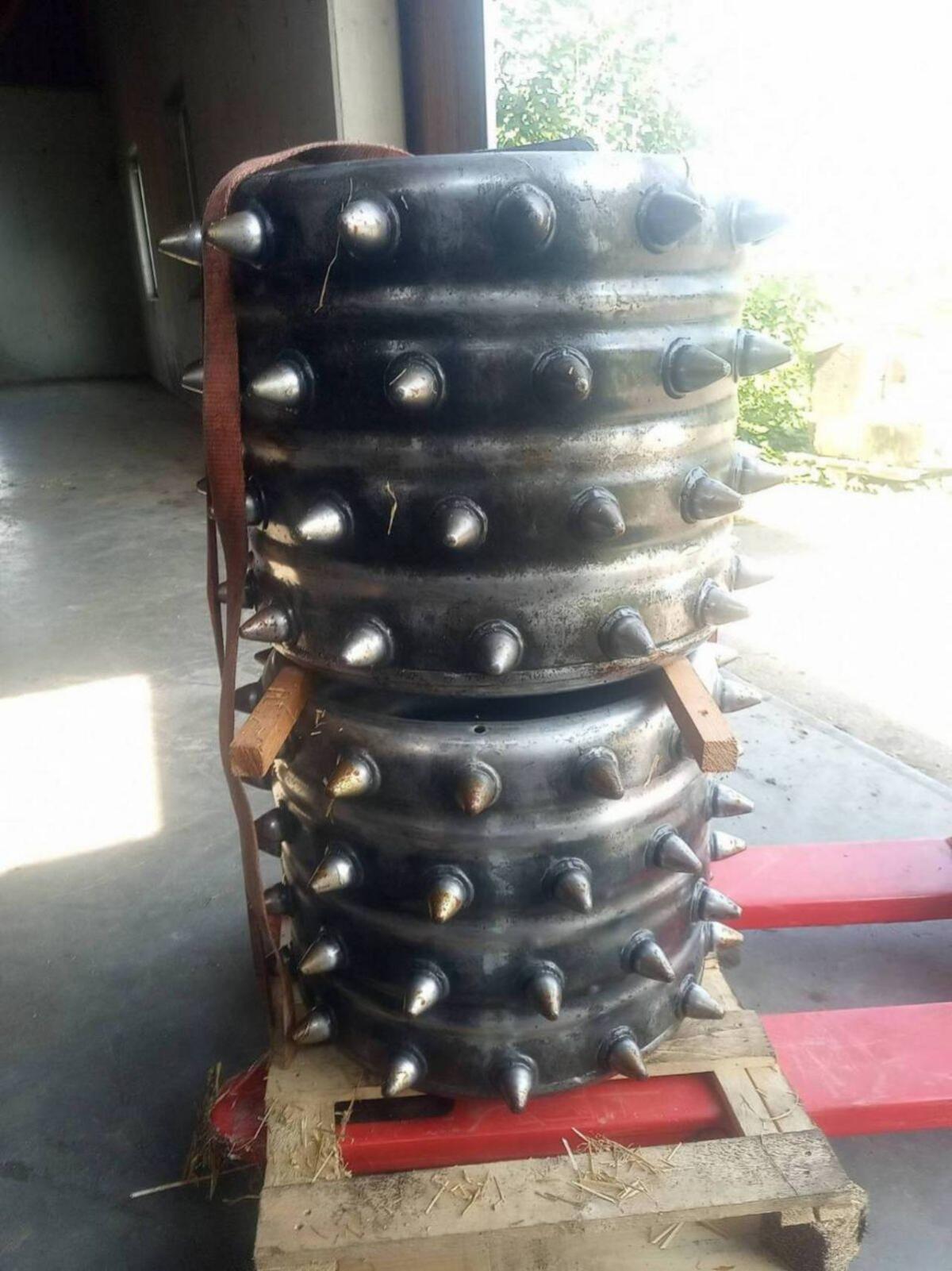 Stöckl Stachelwalzen für Aebi CC56/CC66 2