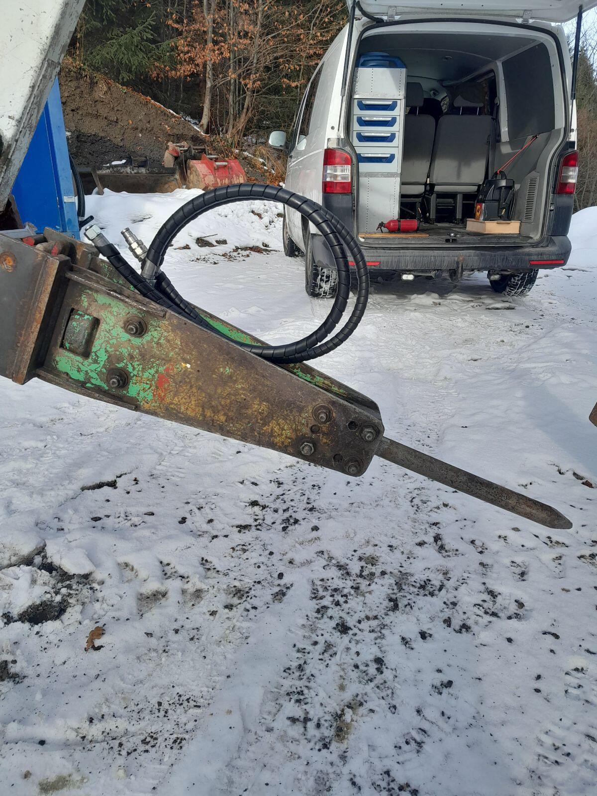 Abbruchhammer Minibagger 2